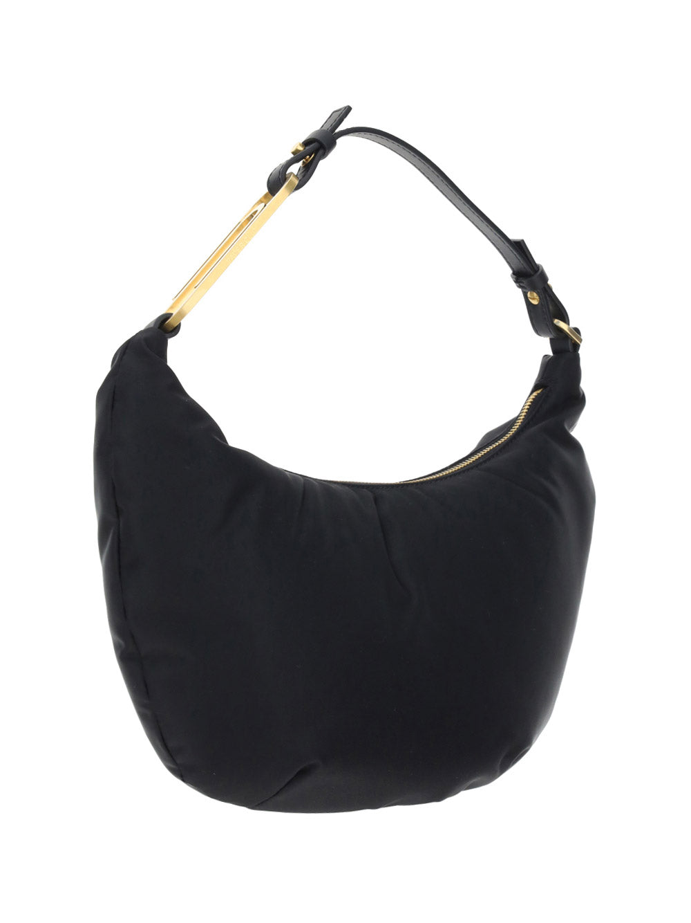 Paperclip 28 Mini Hobo Bag - Black