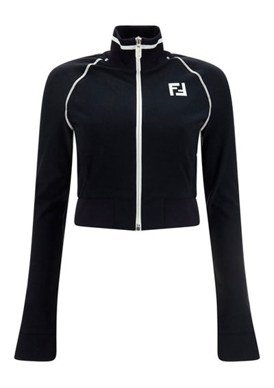 Tech Fabric Sweater - Black