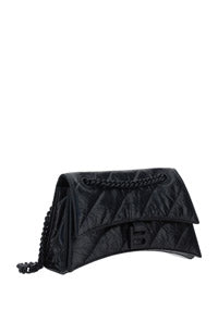 Women's Crush Small Chain Bag Quilted - Black