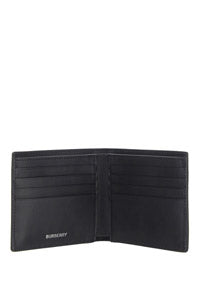 Monogram Print International Bifold Wallet - Black / White