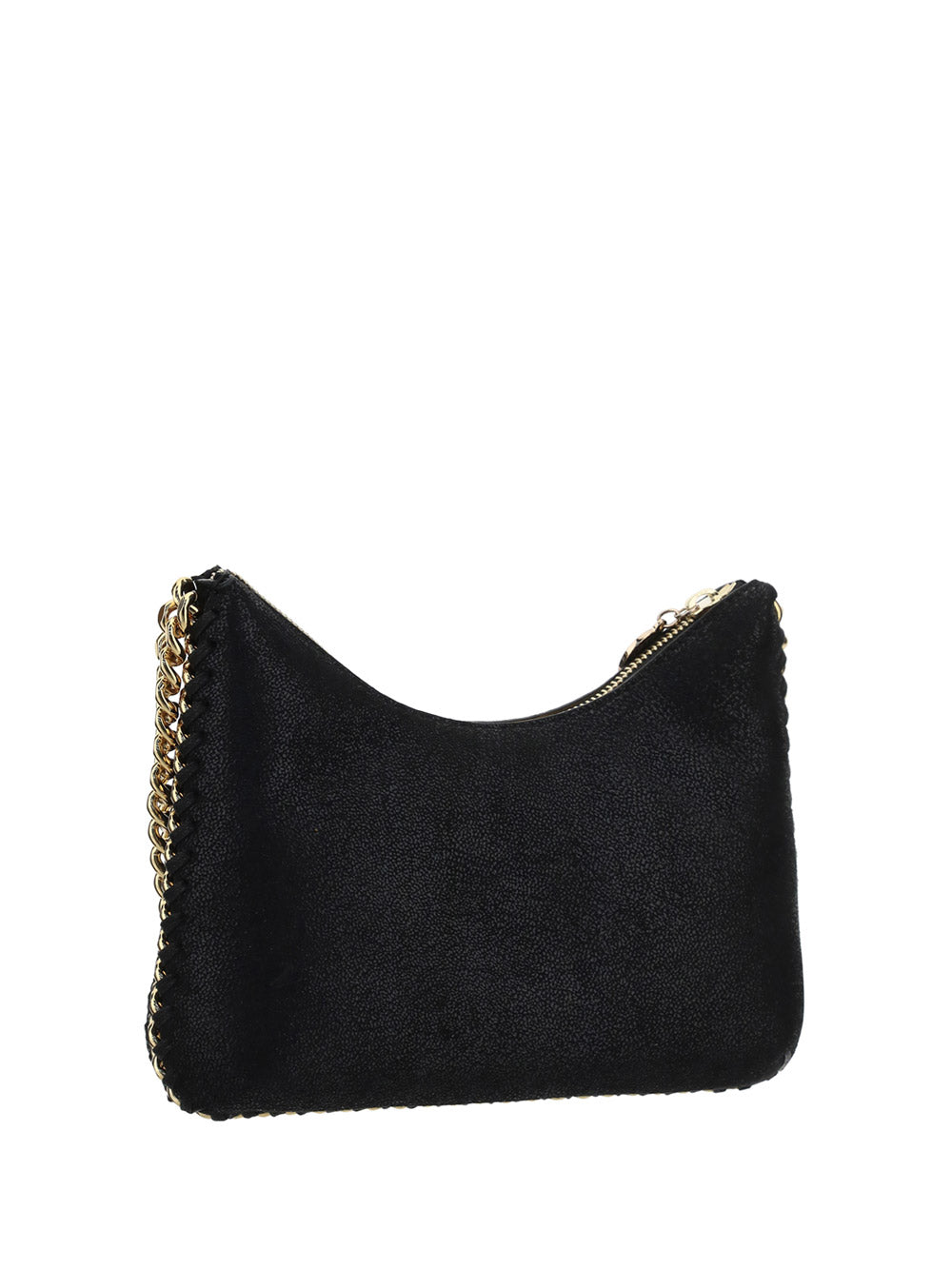 Falabella Zip Mini Shoulder Bag - Black