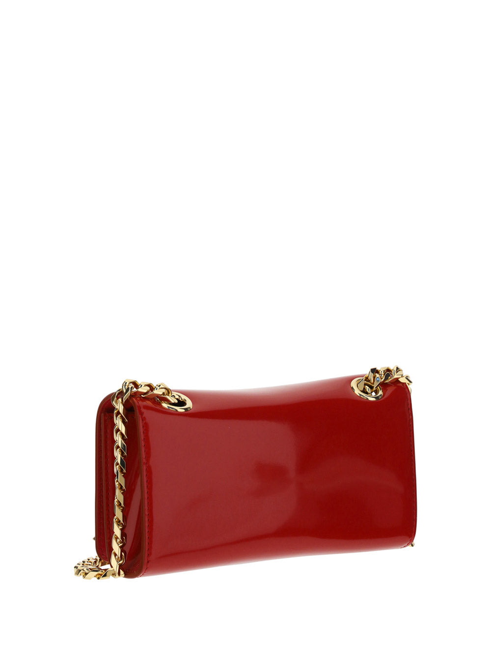 Polished Calfskin 3.5 Cell Phone Bag - Red