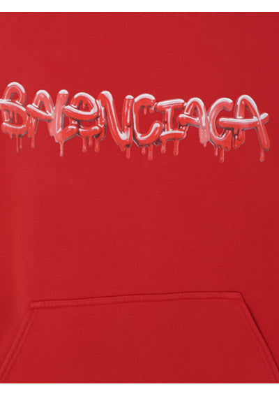 Slime Hoodie Wide Fit - Red