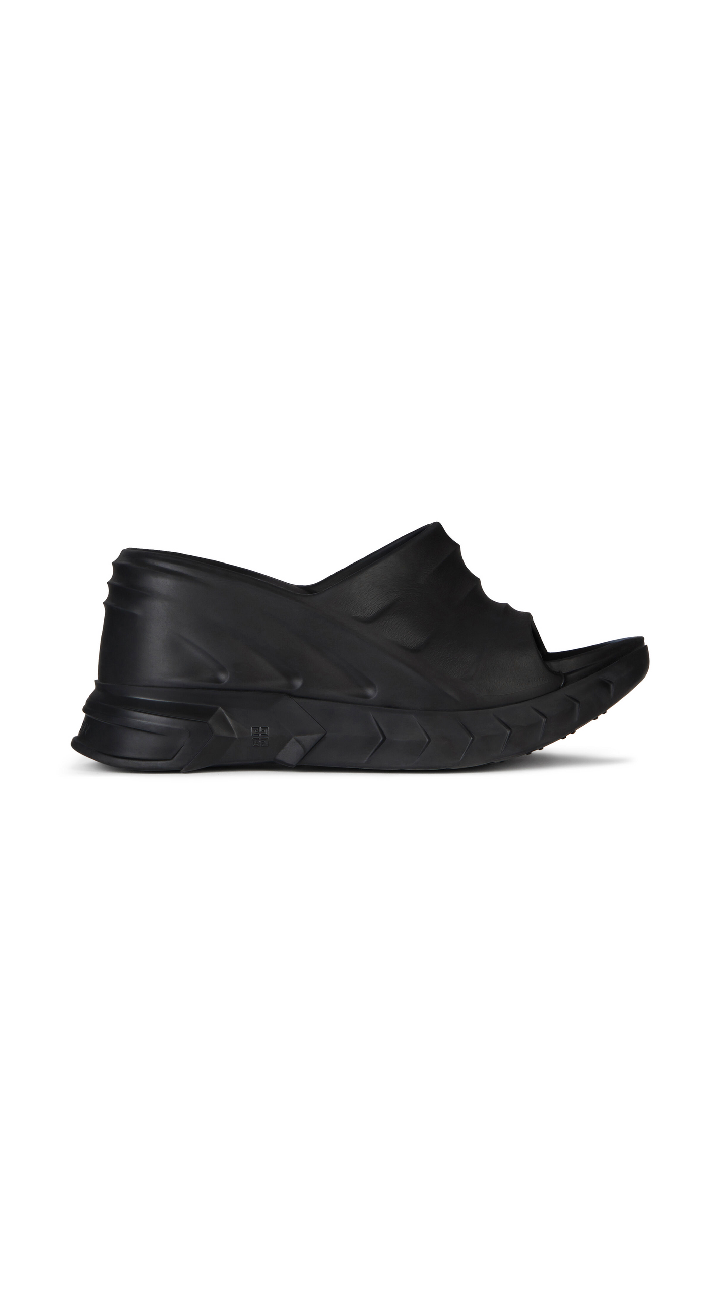 Marshmallow Sandals In Rubber - Black
