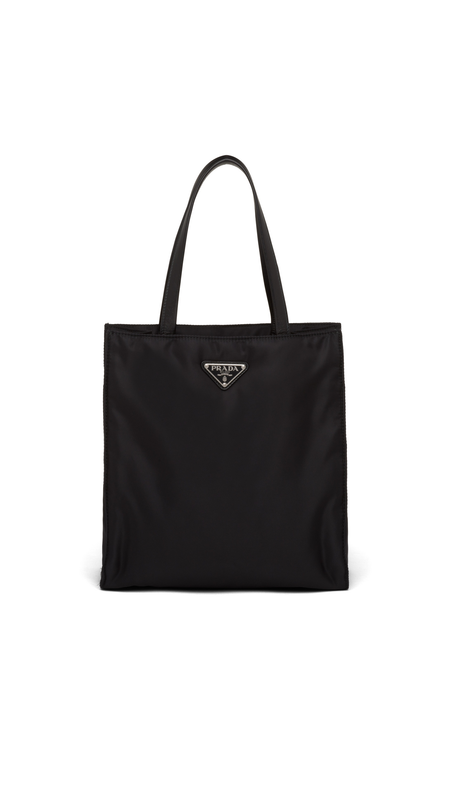 Re-Nylon Padded Tote Bag - Black