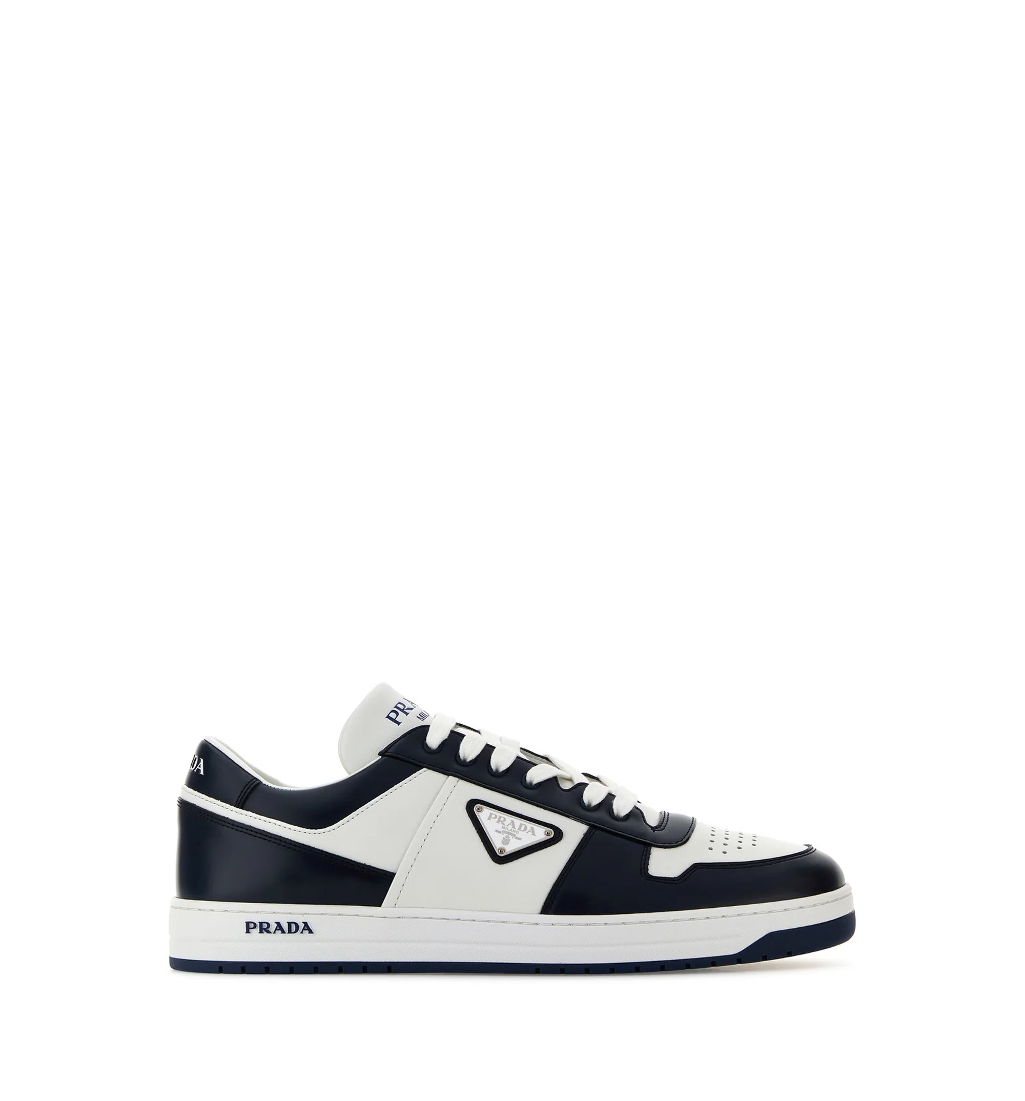 Two-tone leather Downtown sneakers