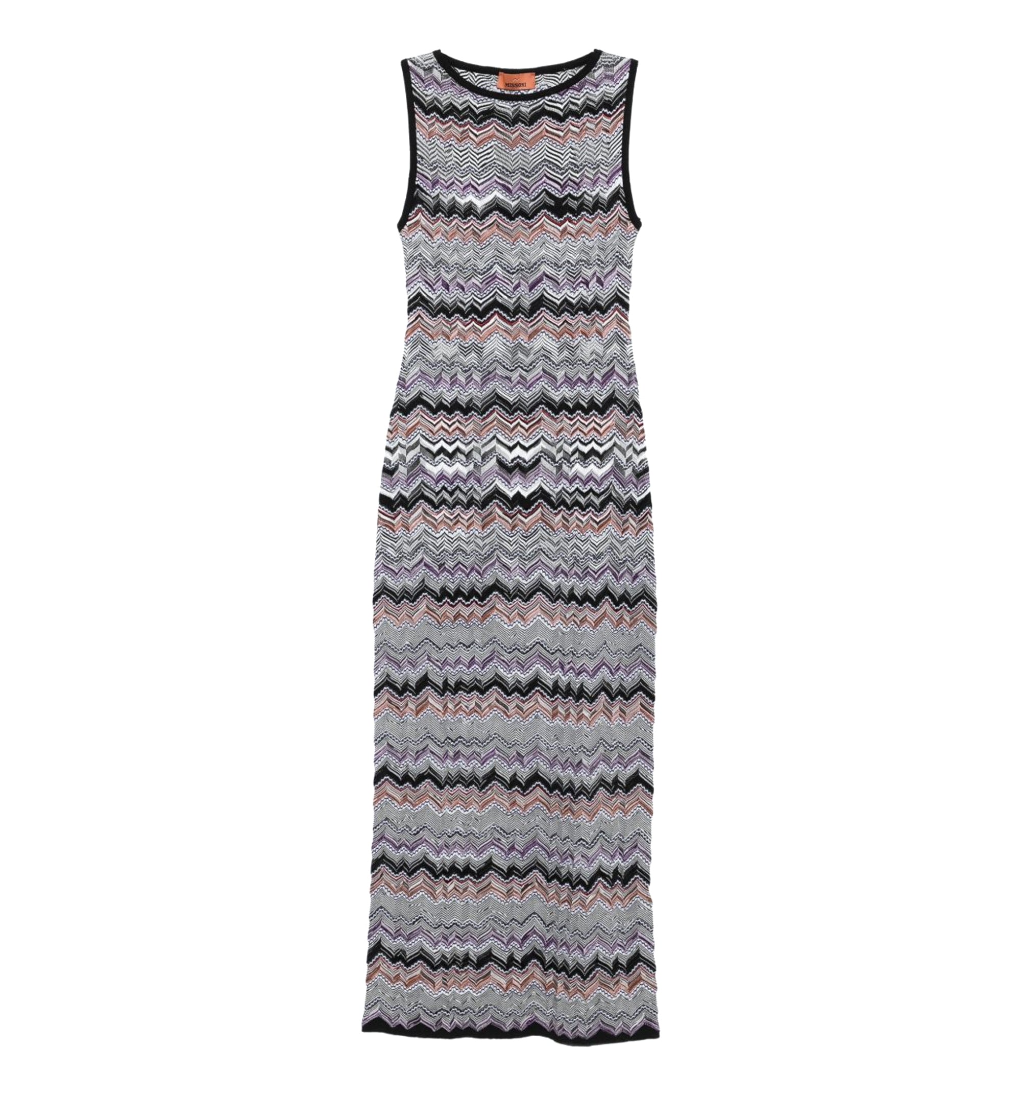 Long Sleeveless Dress - Multicolour