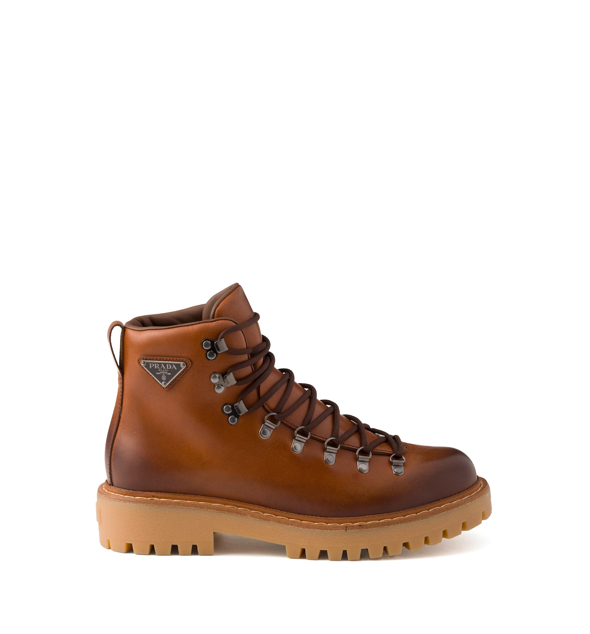 Laced Leather Booties