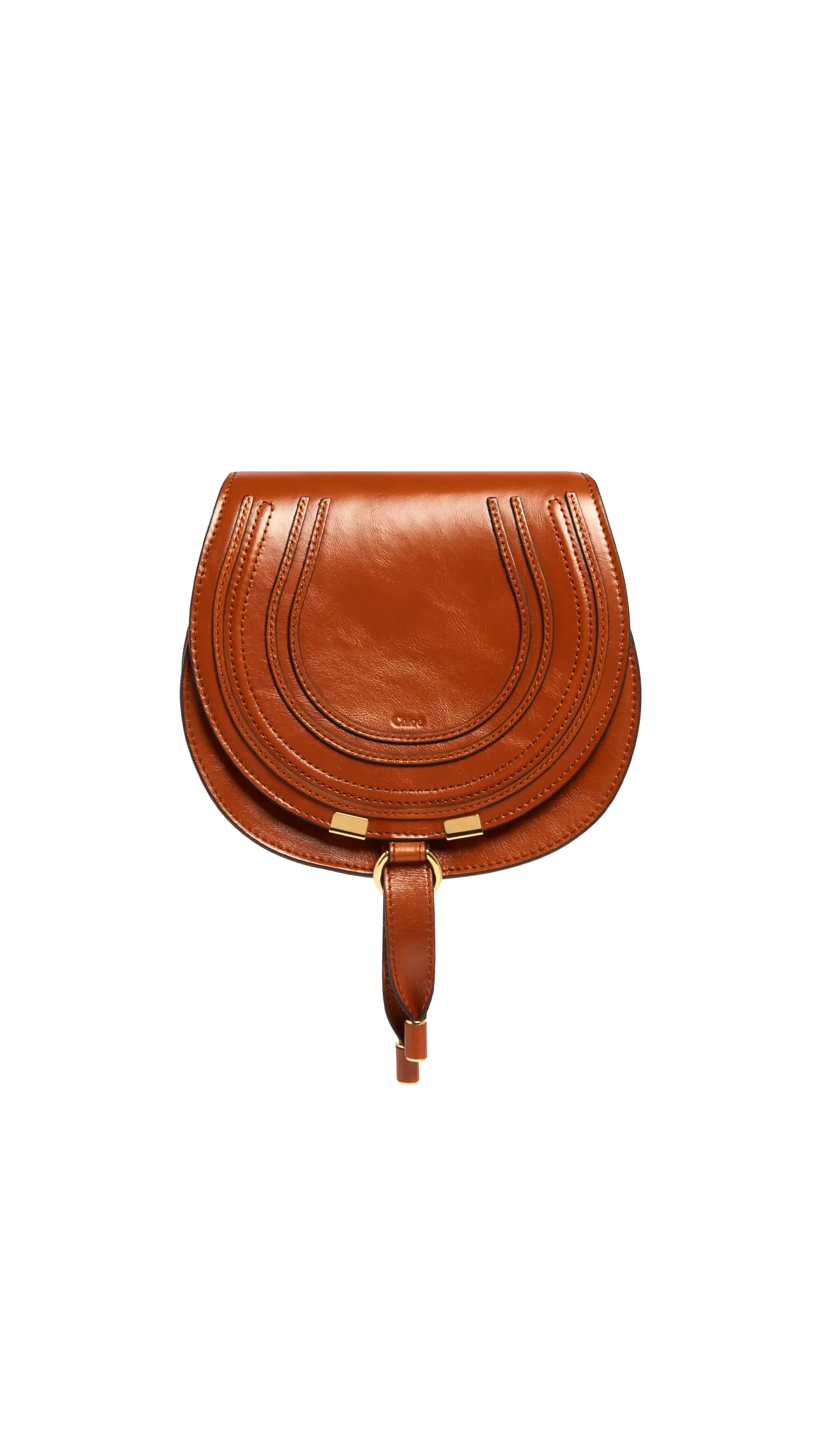 Marcie Saddle Bag - Brown