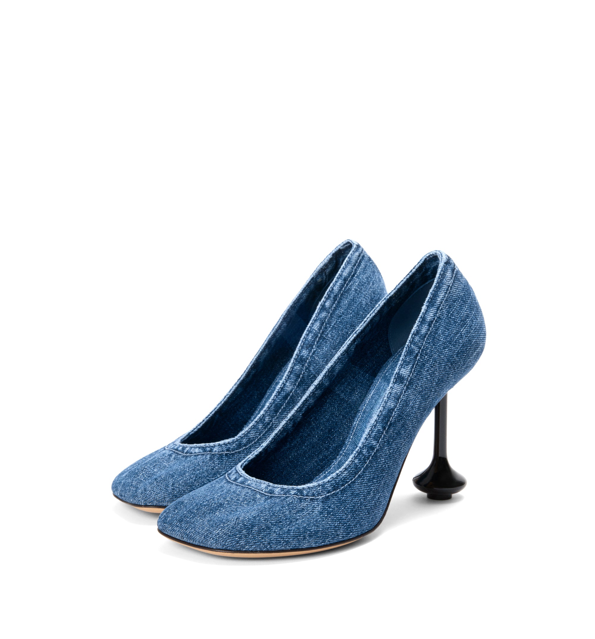 Toy Pump In Denim