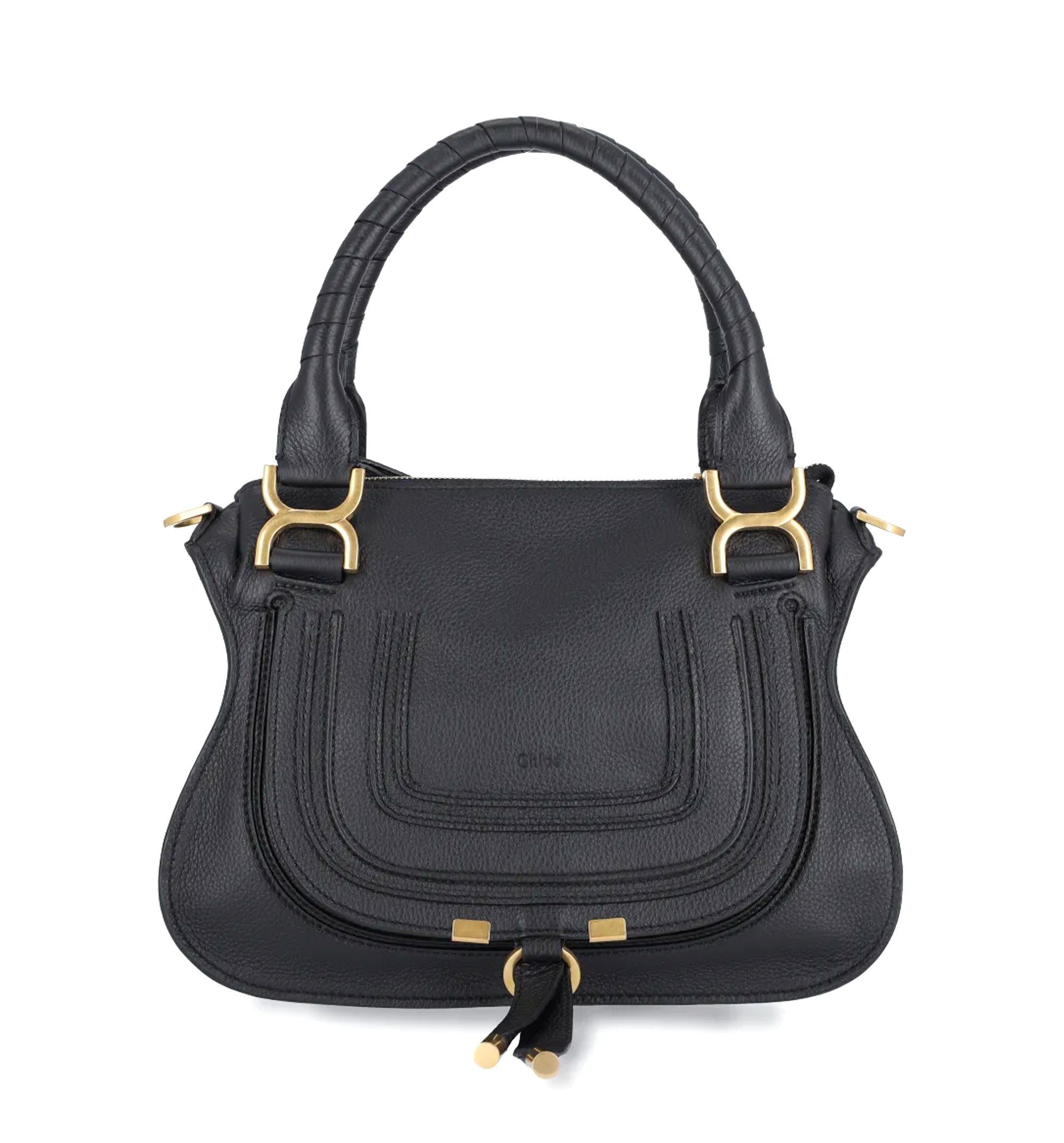 Small Marcie Bag In Grained Leather