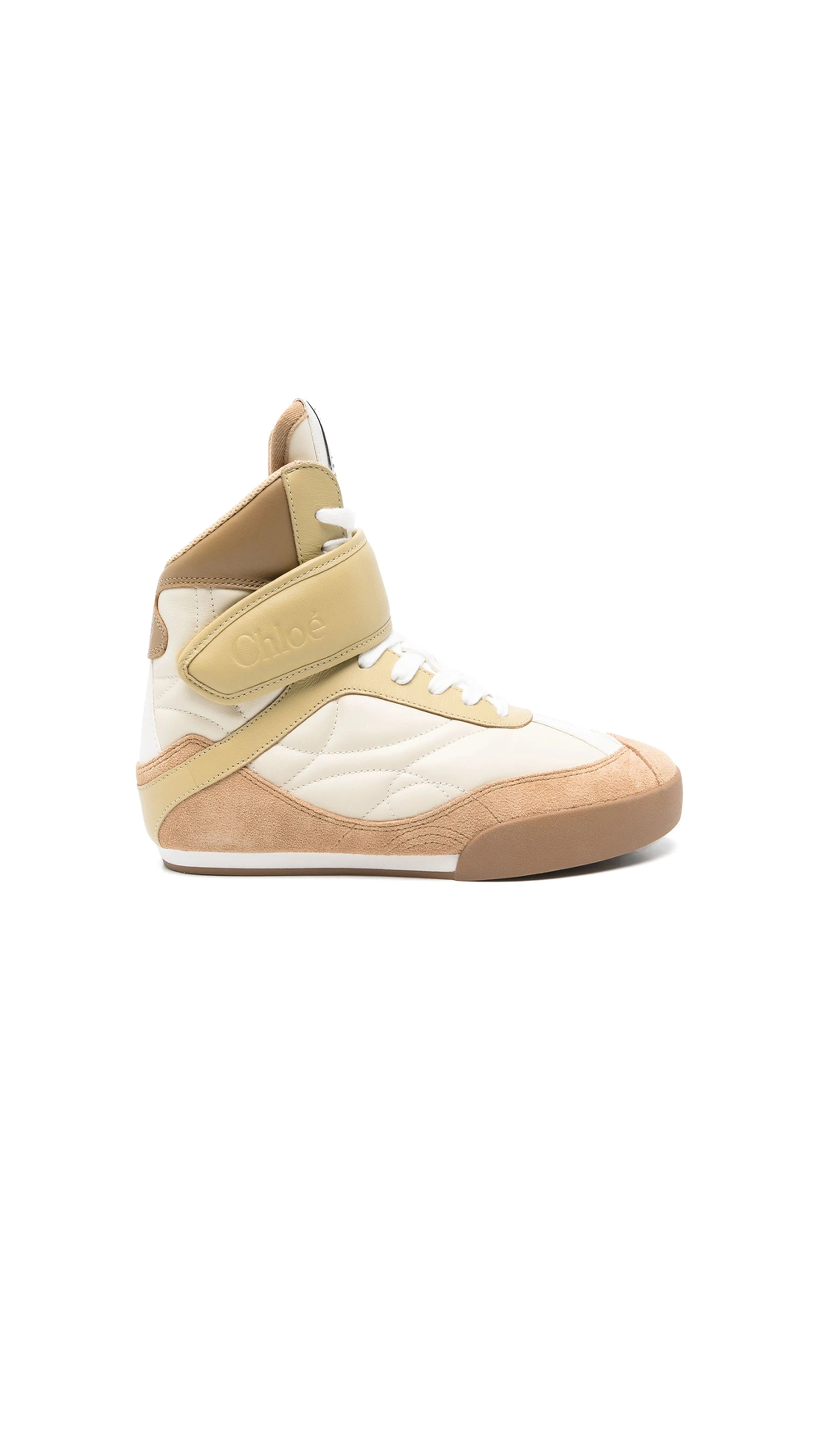 Kick High-top Sneaker - Light Ochre