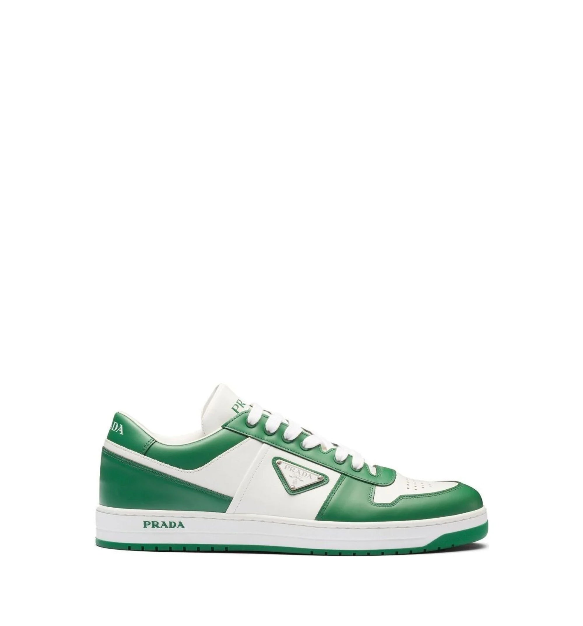 Two-tone leather Downtown sneakers