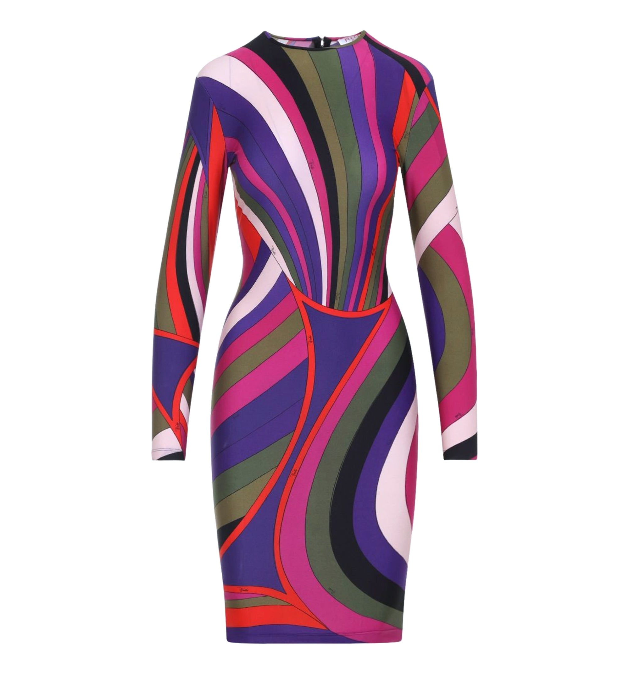 Printed Midi Dress
