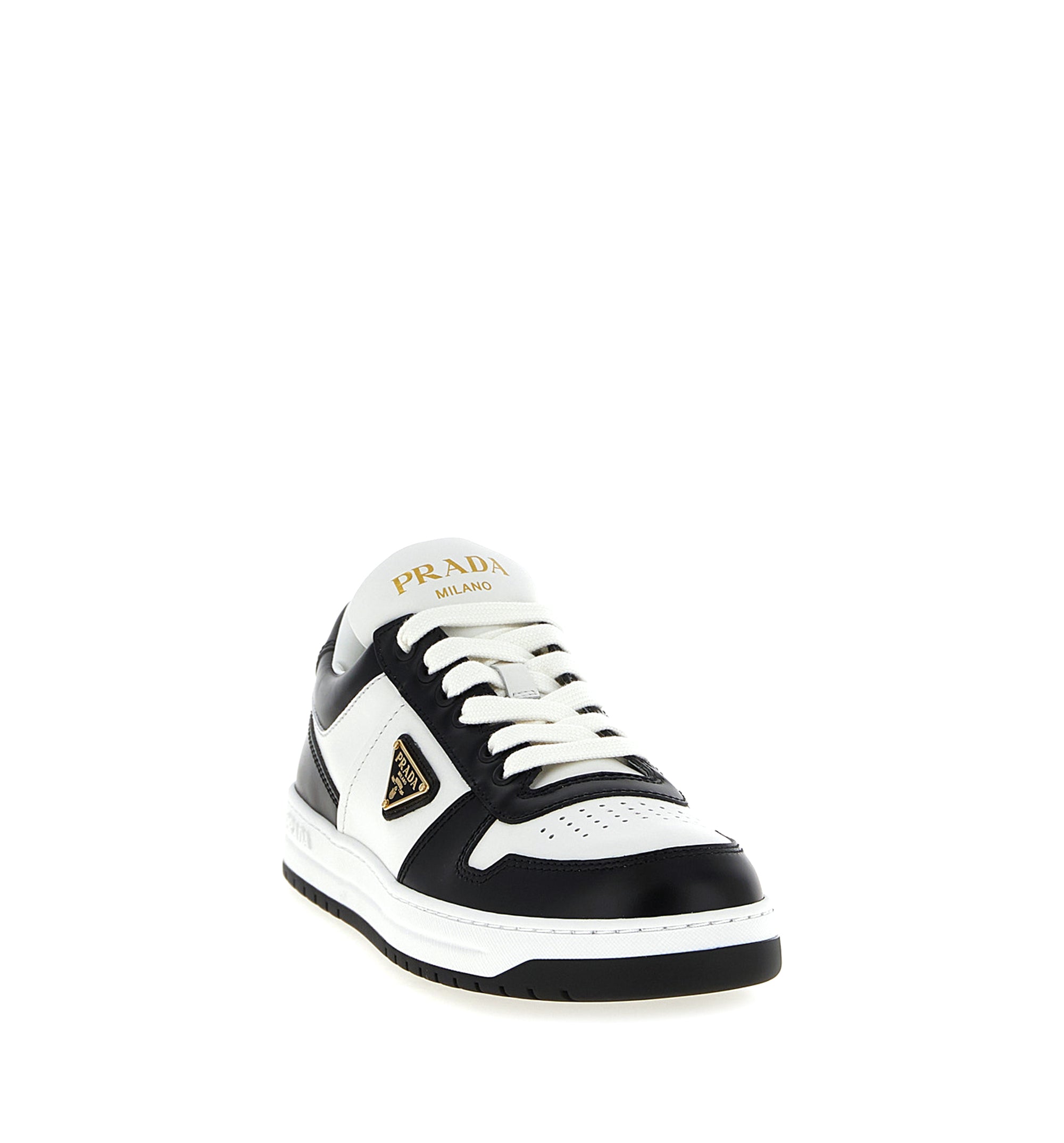 Downtown Perforated Leather Sneakers