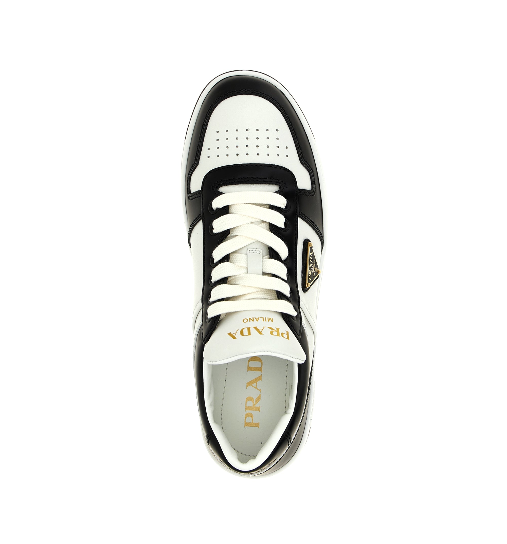 Downtown Perforated Leather Sneakers