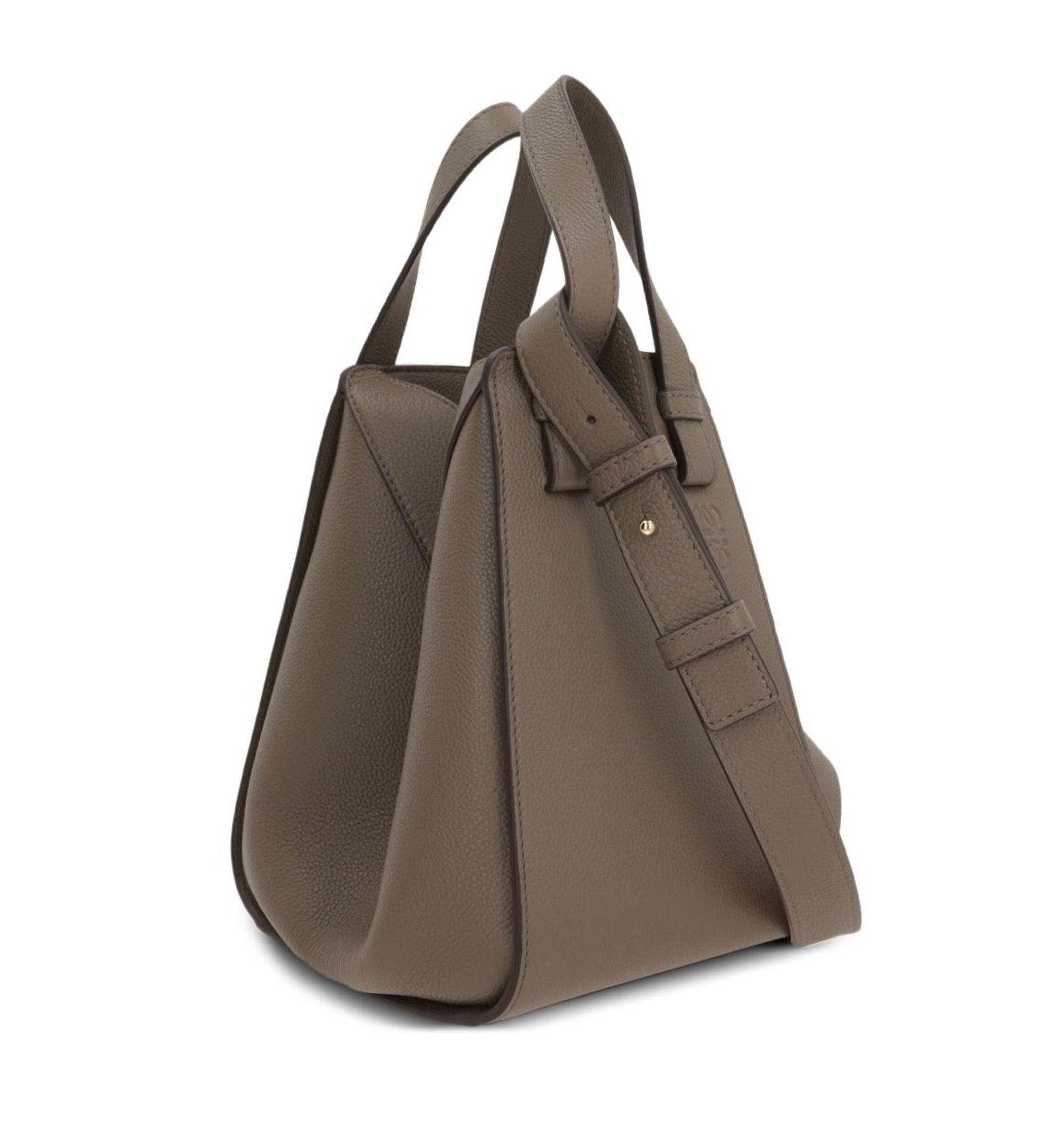 Compact Hammock Bag in Soft Grained Calfskin