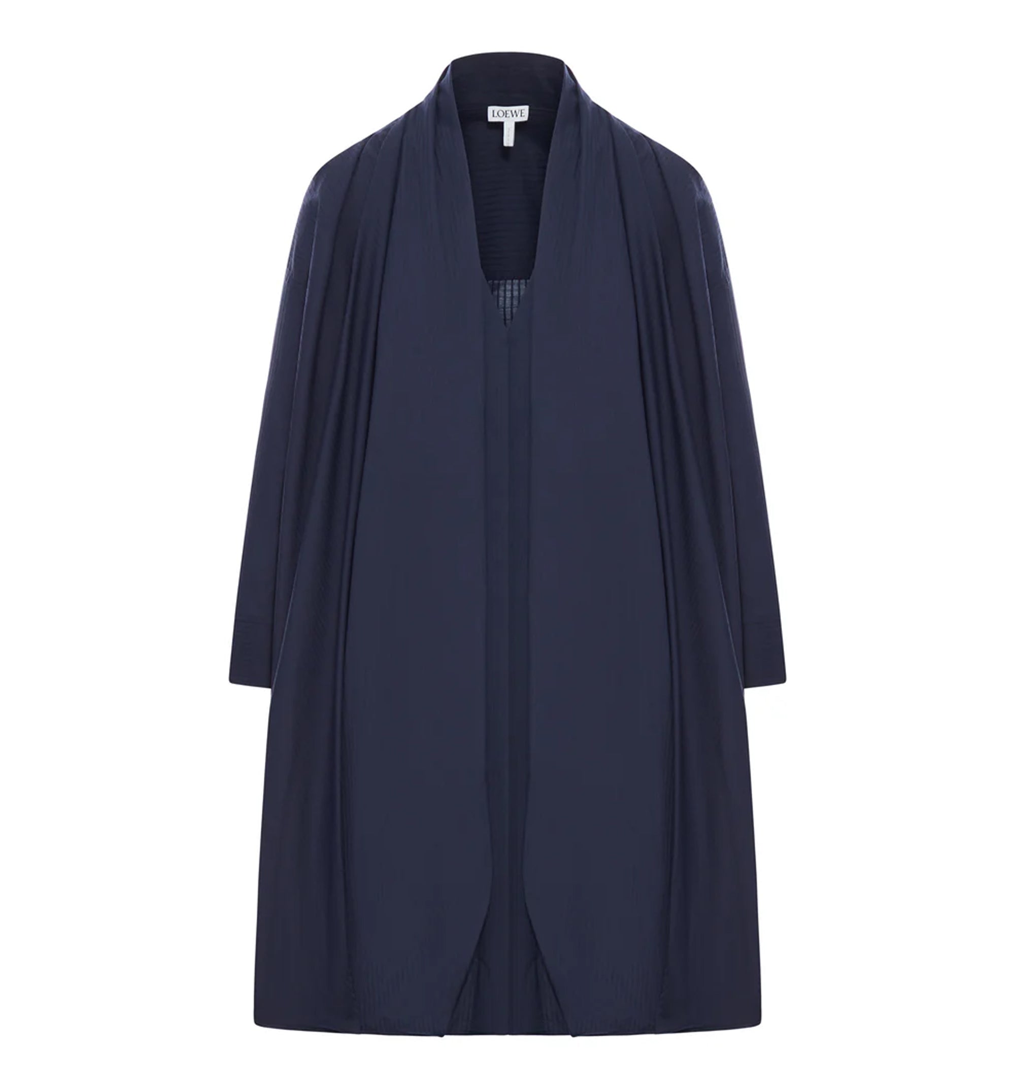 Draped Dress In Cotton