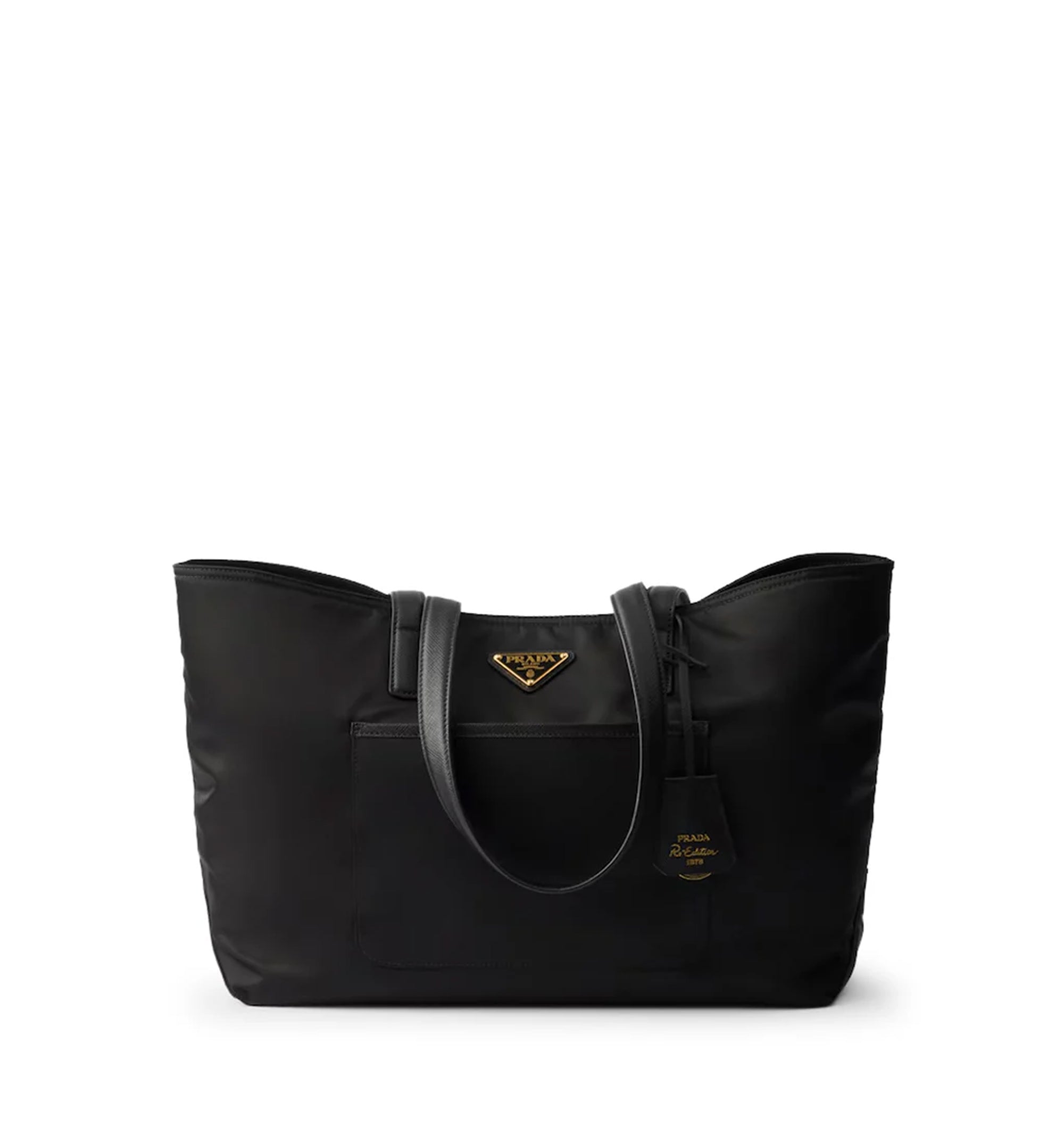 Re-edition 1978 Medium Shopping Bag In Re-nylon And Saffiano