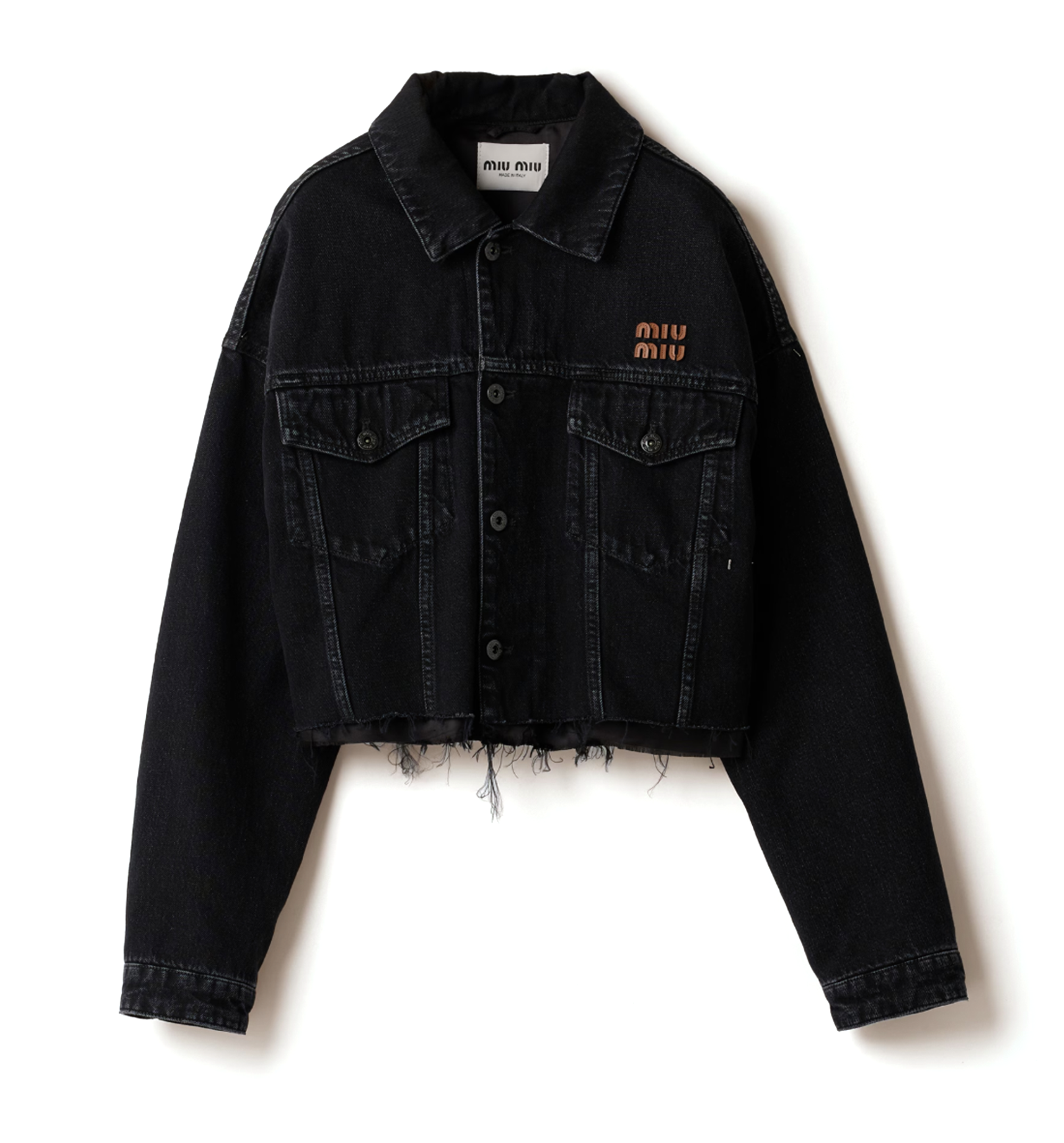 Frayed Denim Jacket