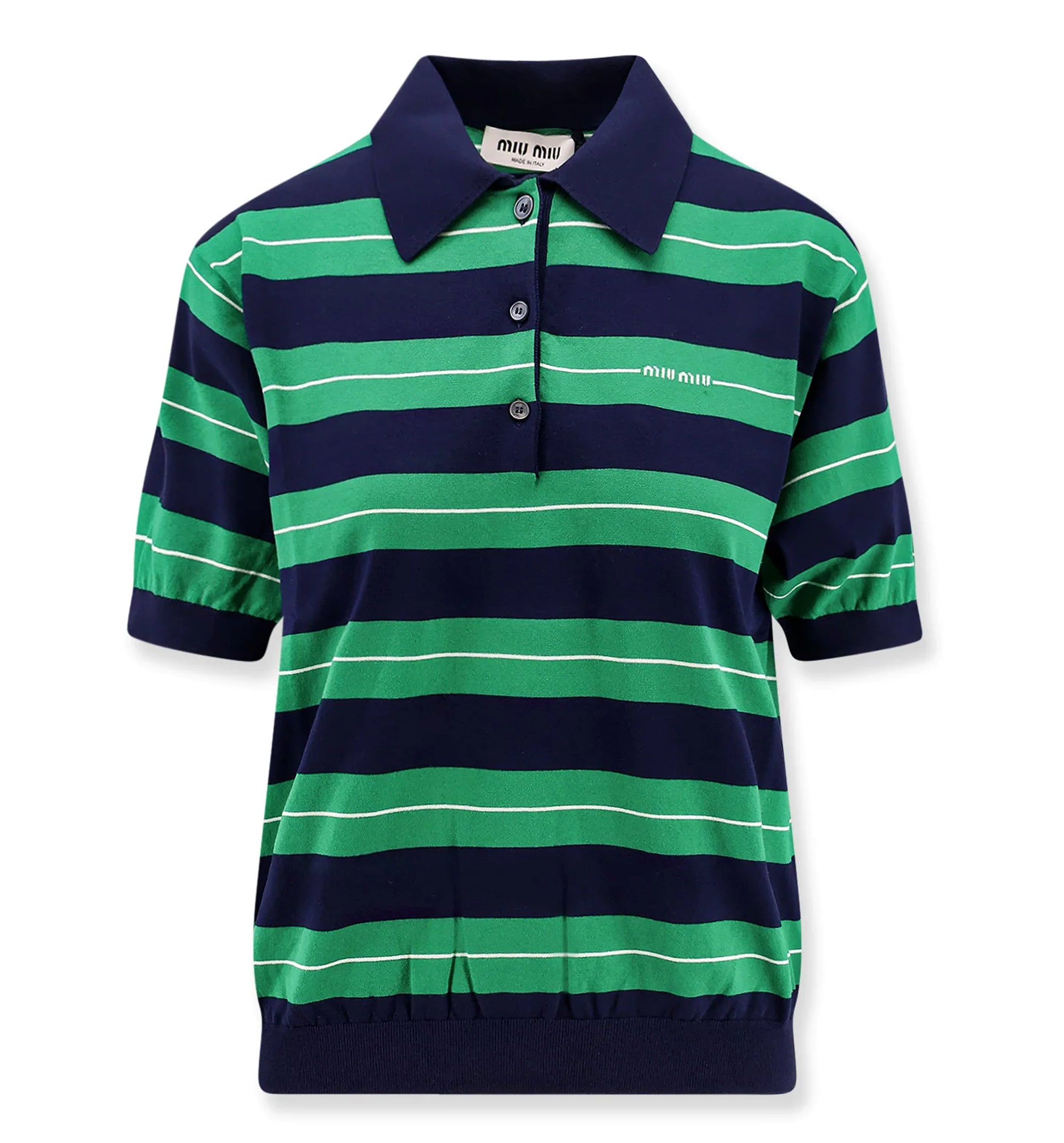 Cotton Knit Polo Shirt