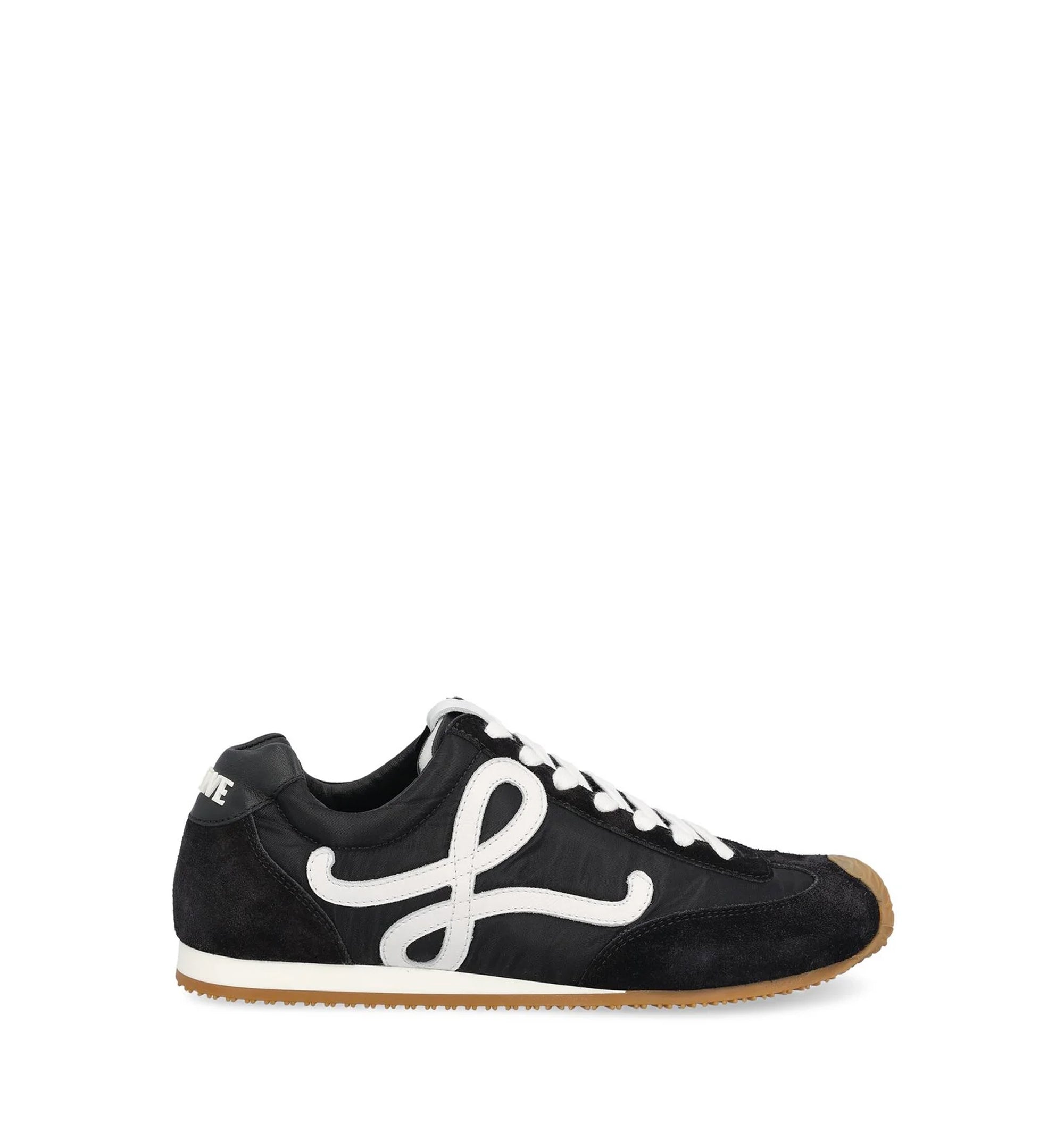 Ballet Runner 2.0 in Nylon and Calfskin