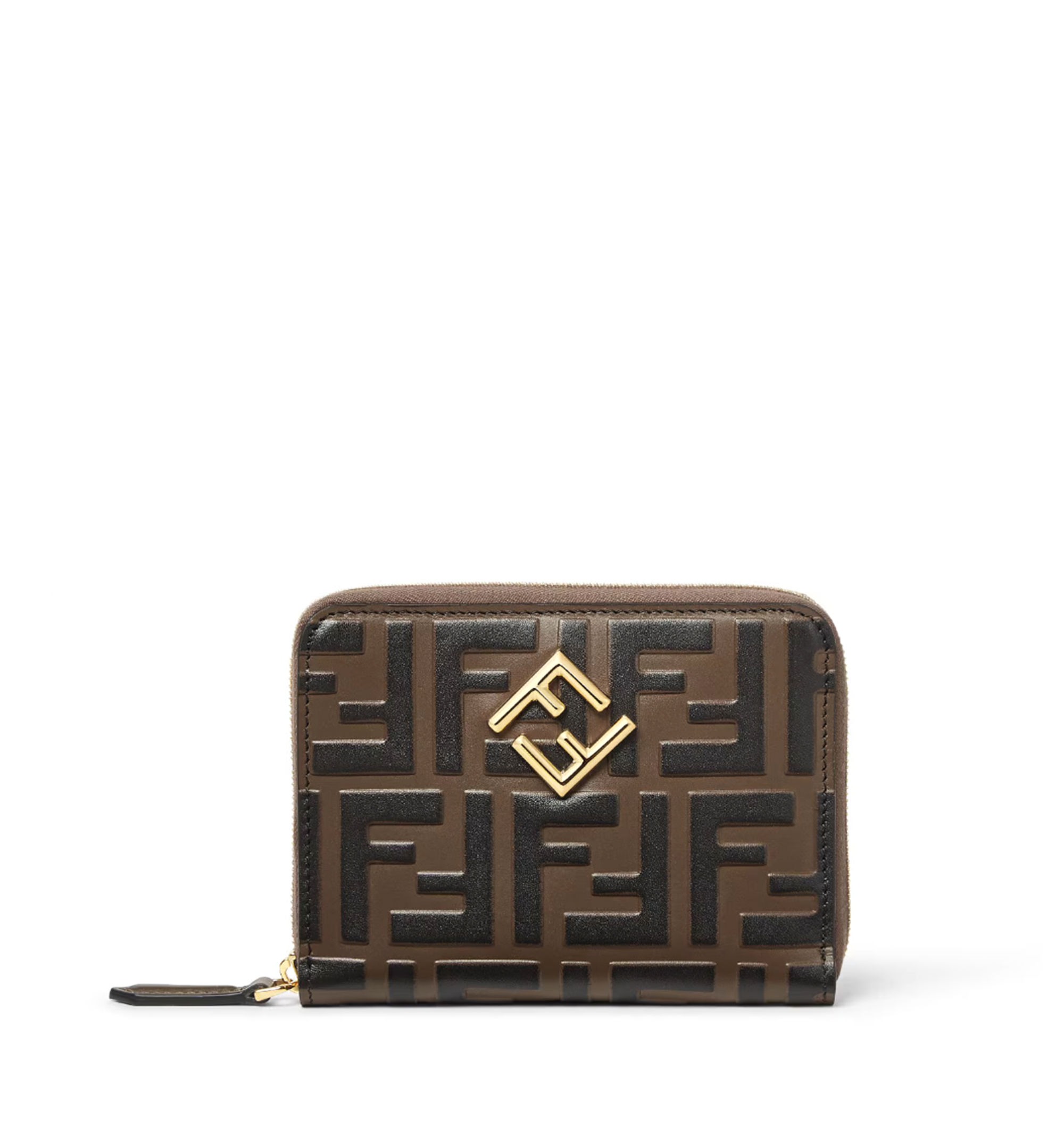 FF Diamonds Zip Around Medium Wallet