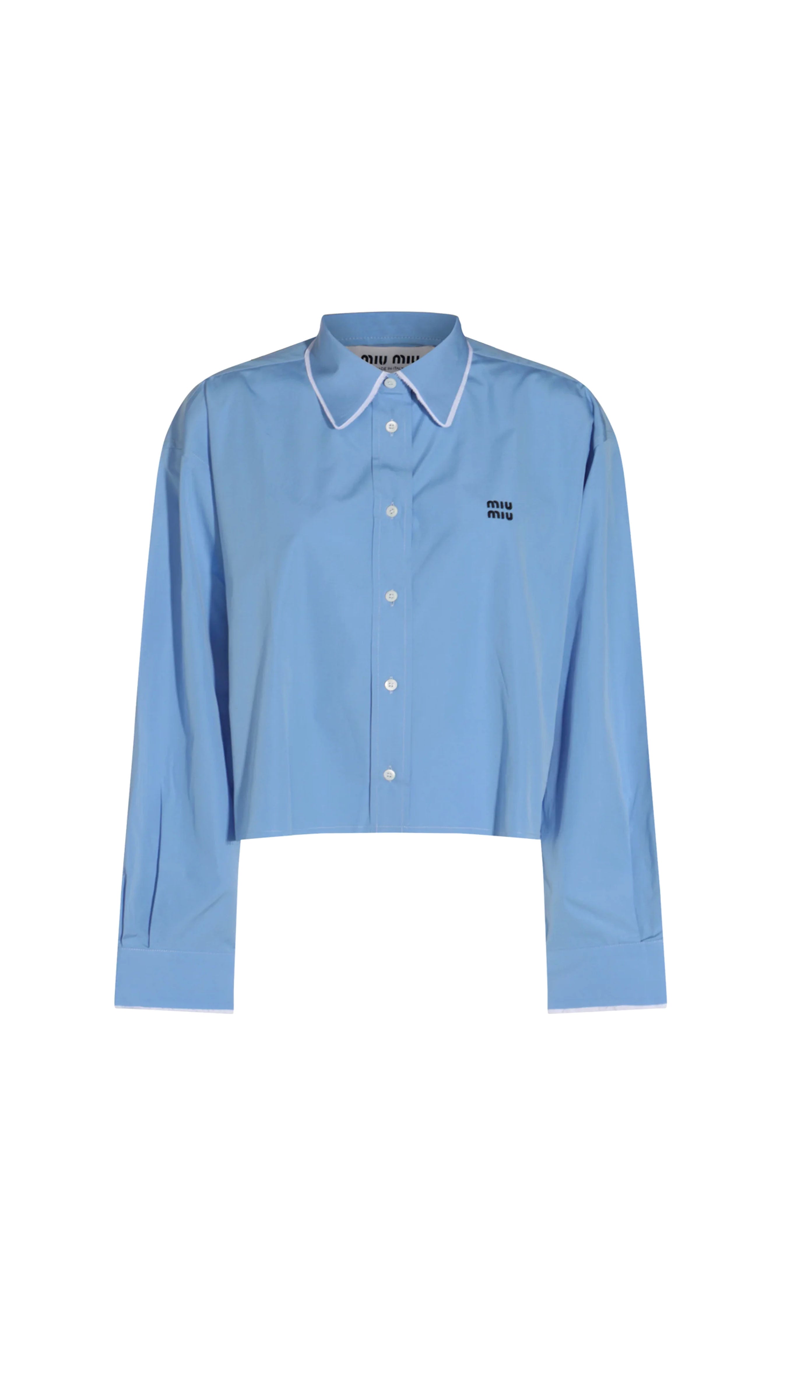 Poplin Shirt - Blue