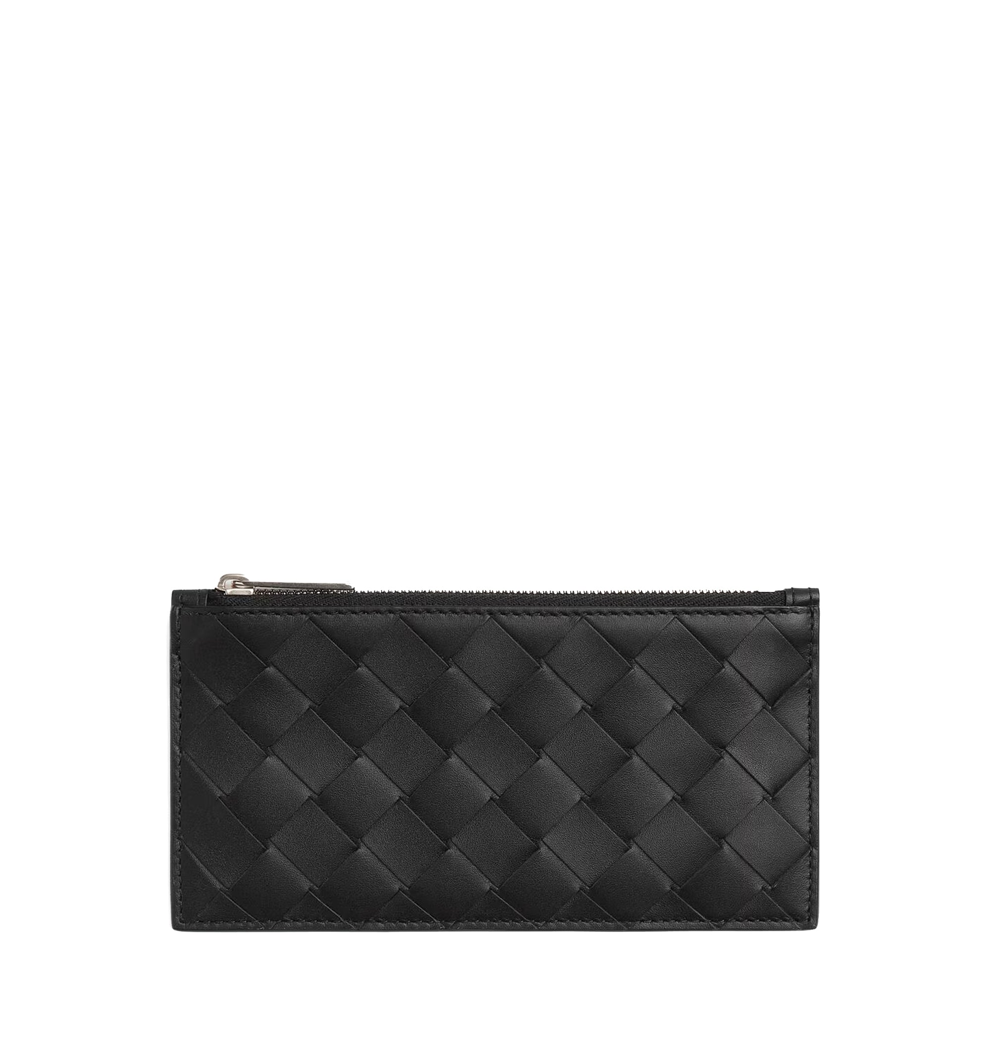 Intrecciato Long Zippered Card Case