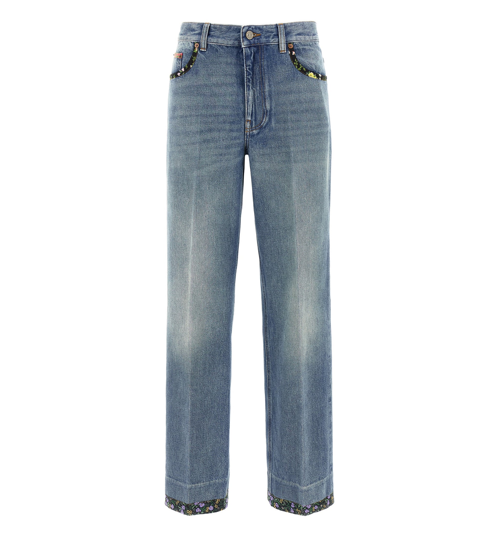Floral Jeans