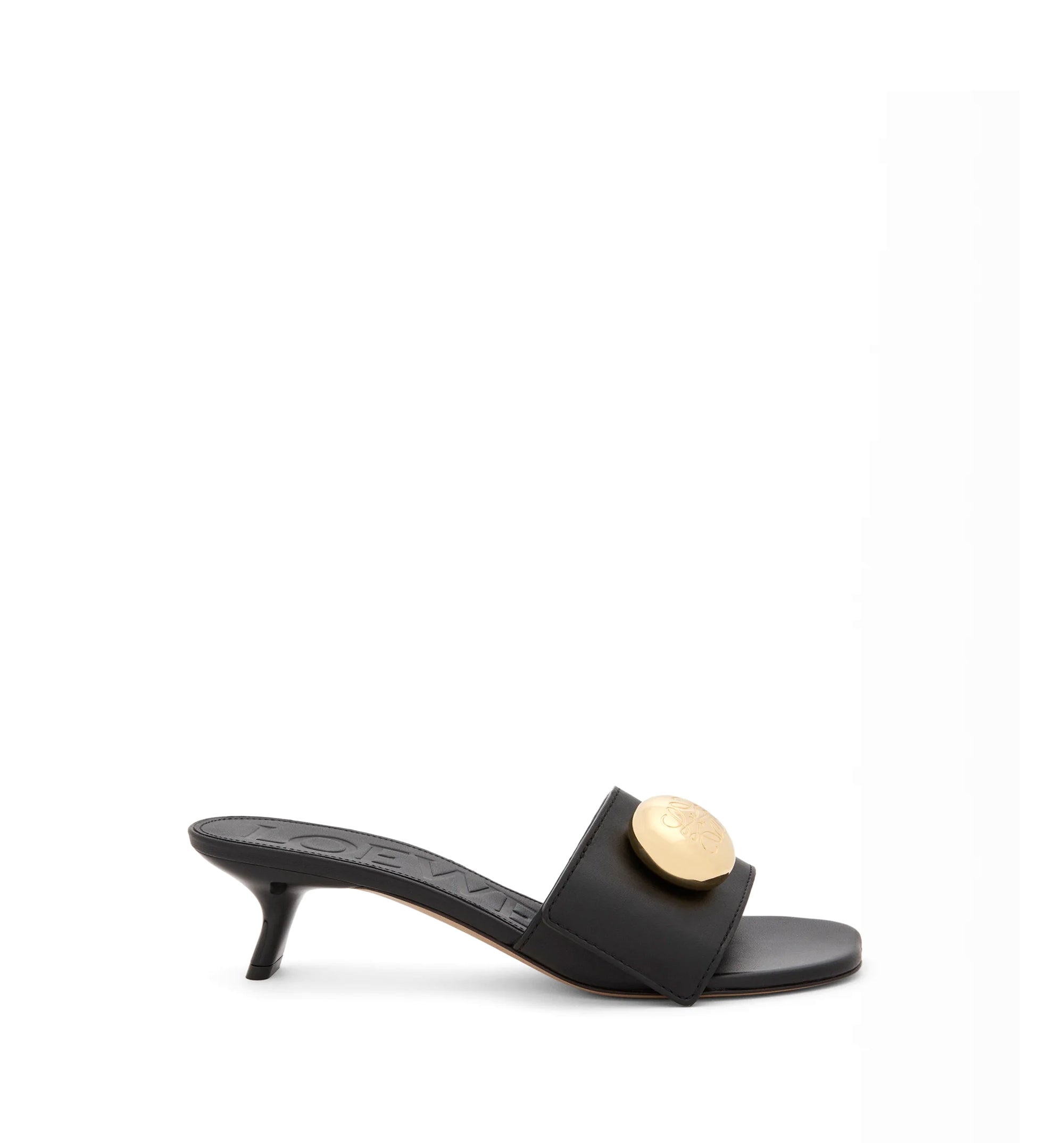 Pebble Slide in Soft Calfskin