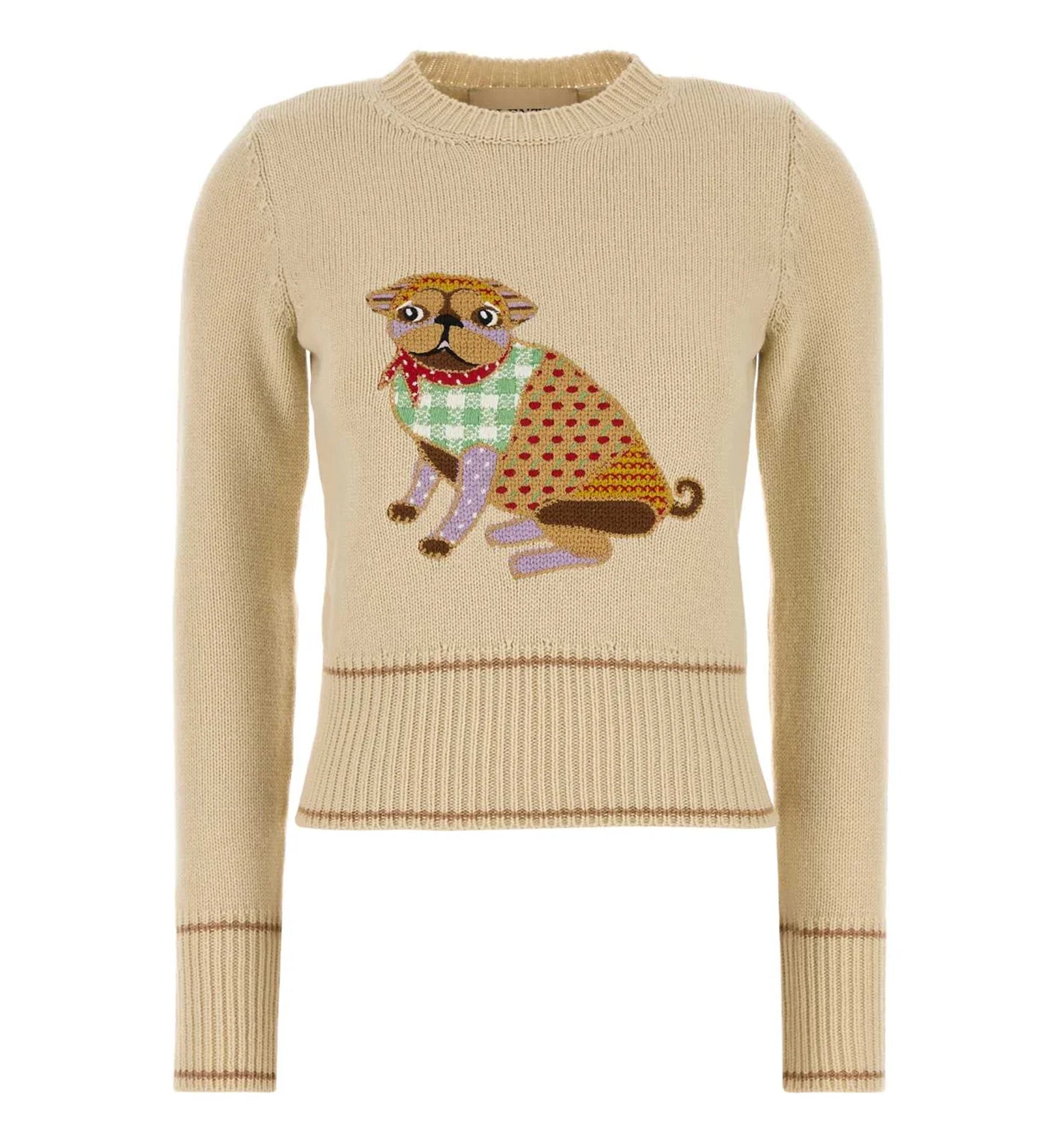Embroidered Sweater Le Chien De La Maison