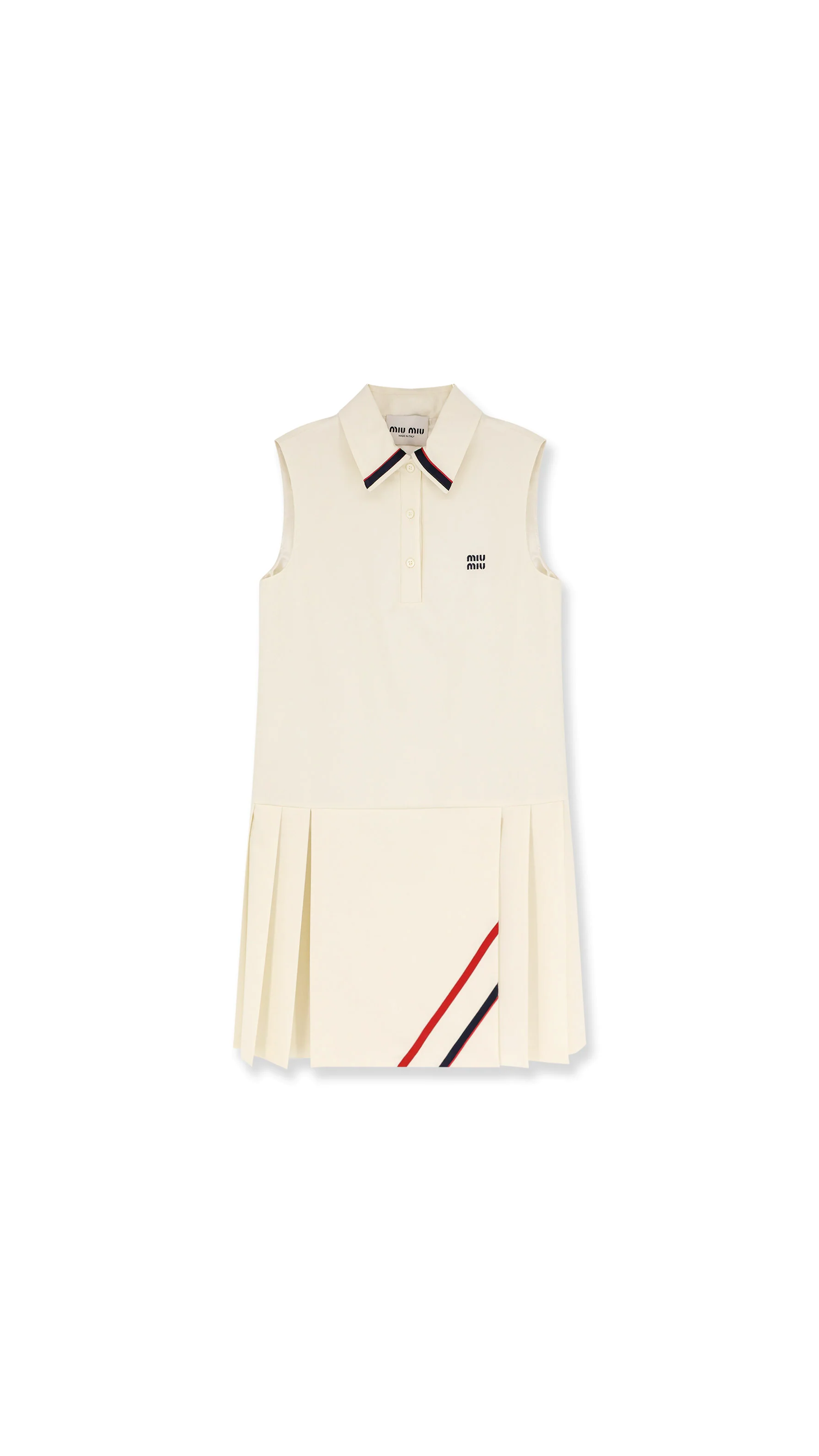 Mohair Fabric Mini-dress - Natural
