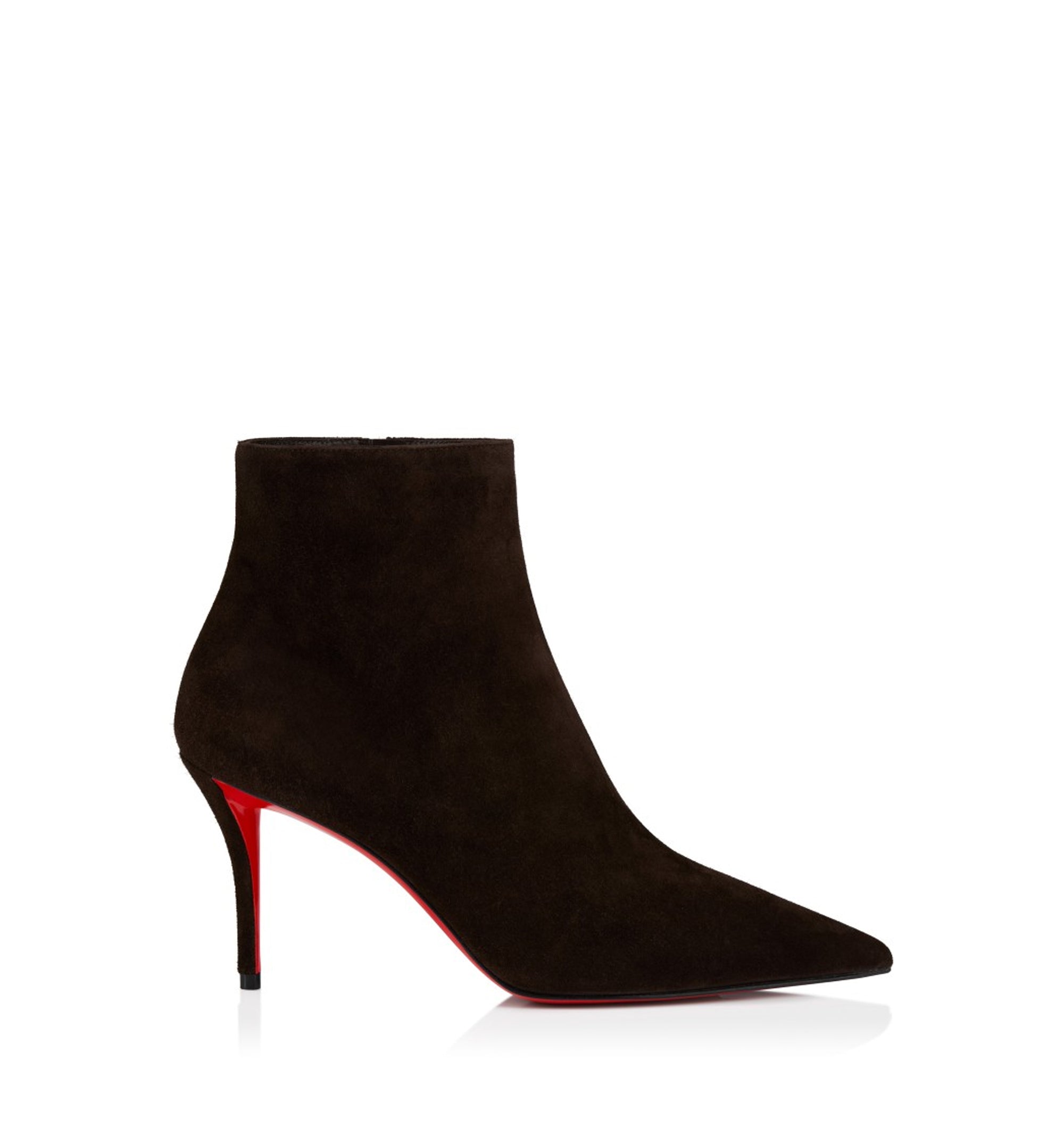 80 mm Low boots Veau velours