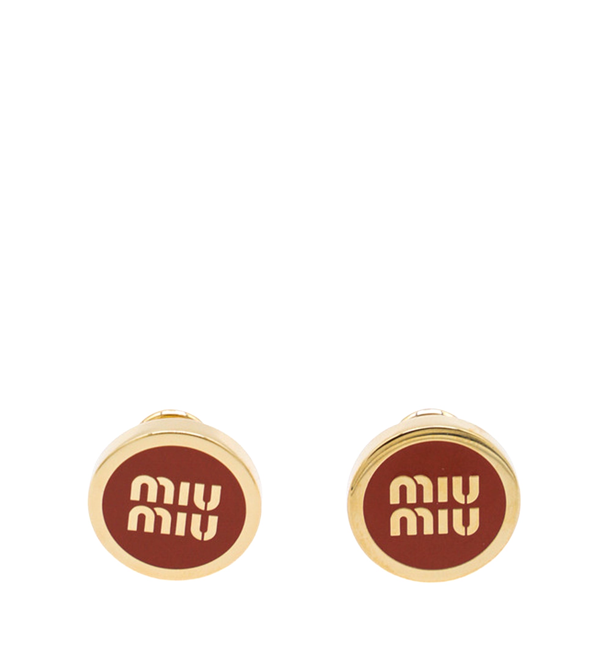 Enameled Metal Earrings