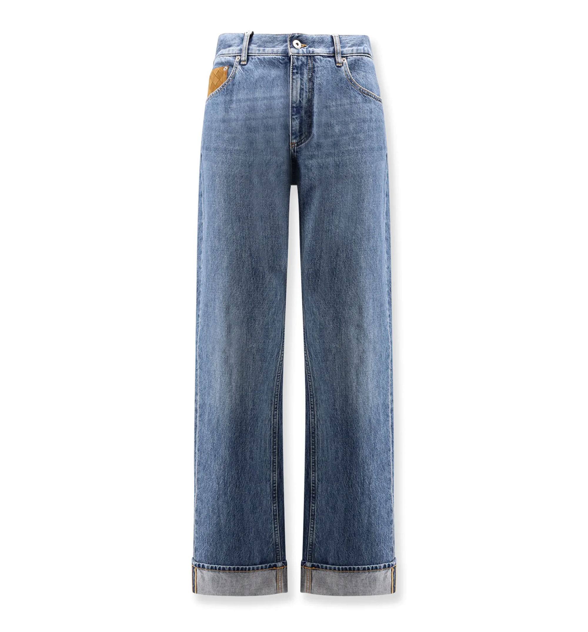 Vintage Indigo Straight Jeans