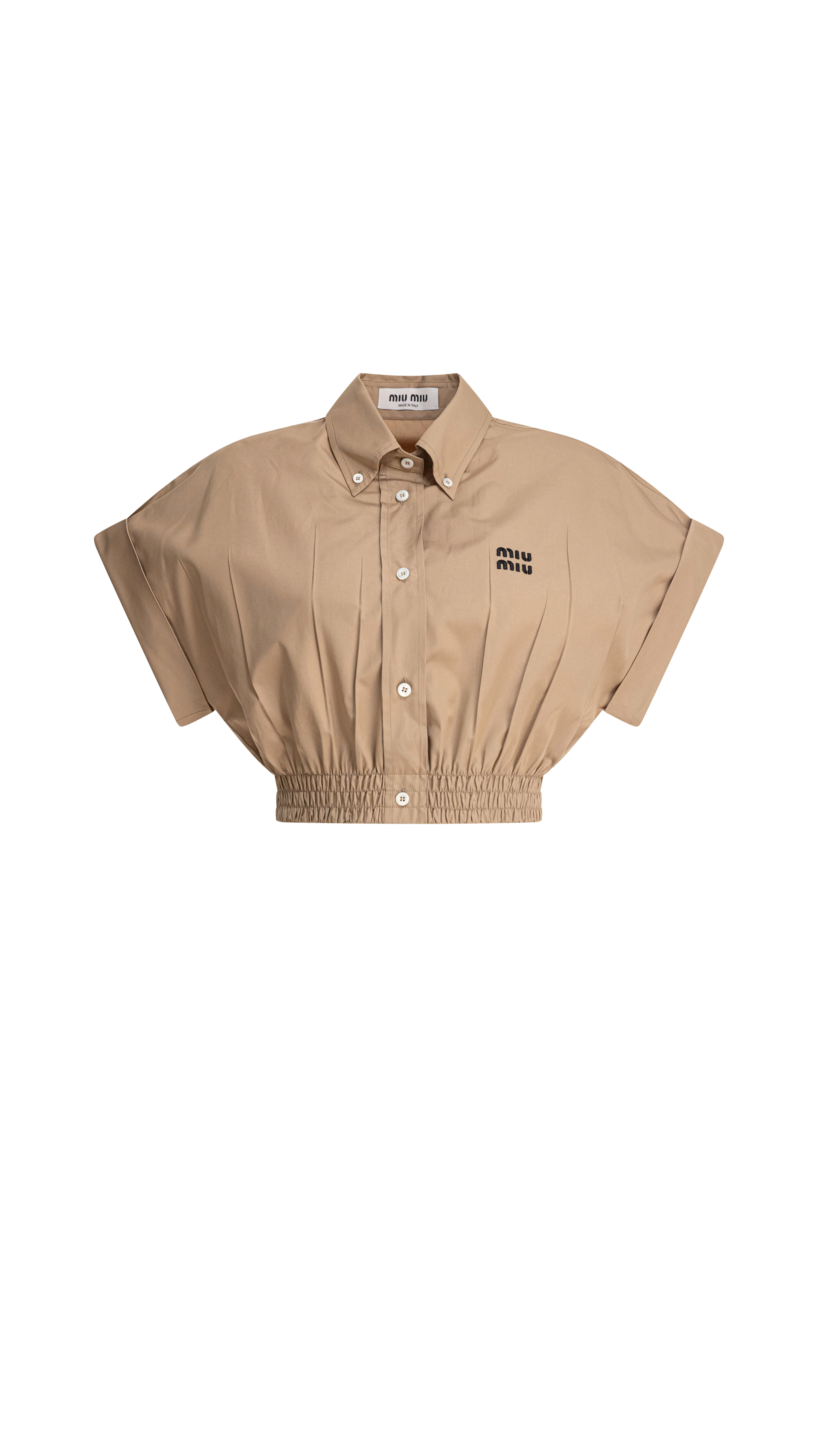 Cropped Top - Beige
