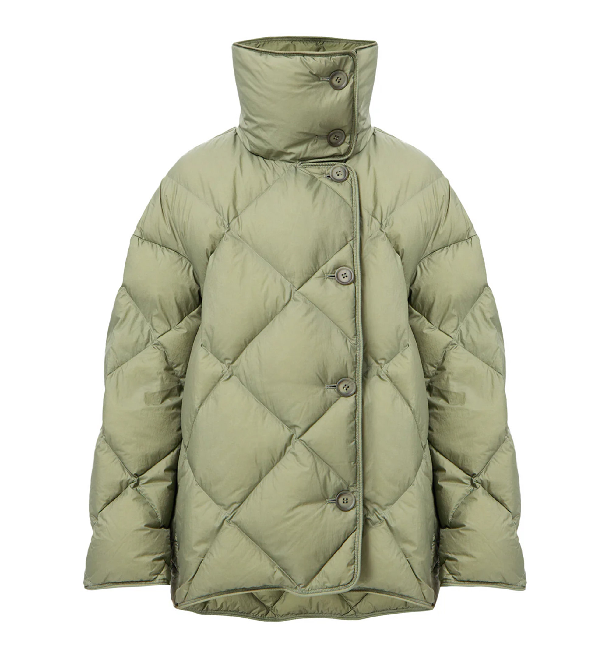 Cozy Queen Jacket Micro Olive Green