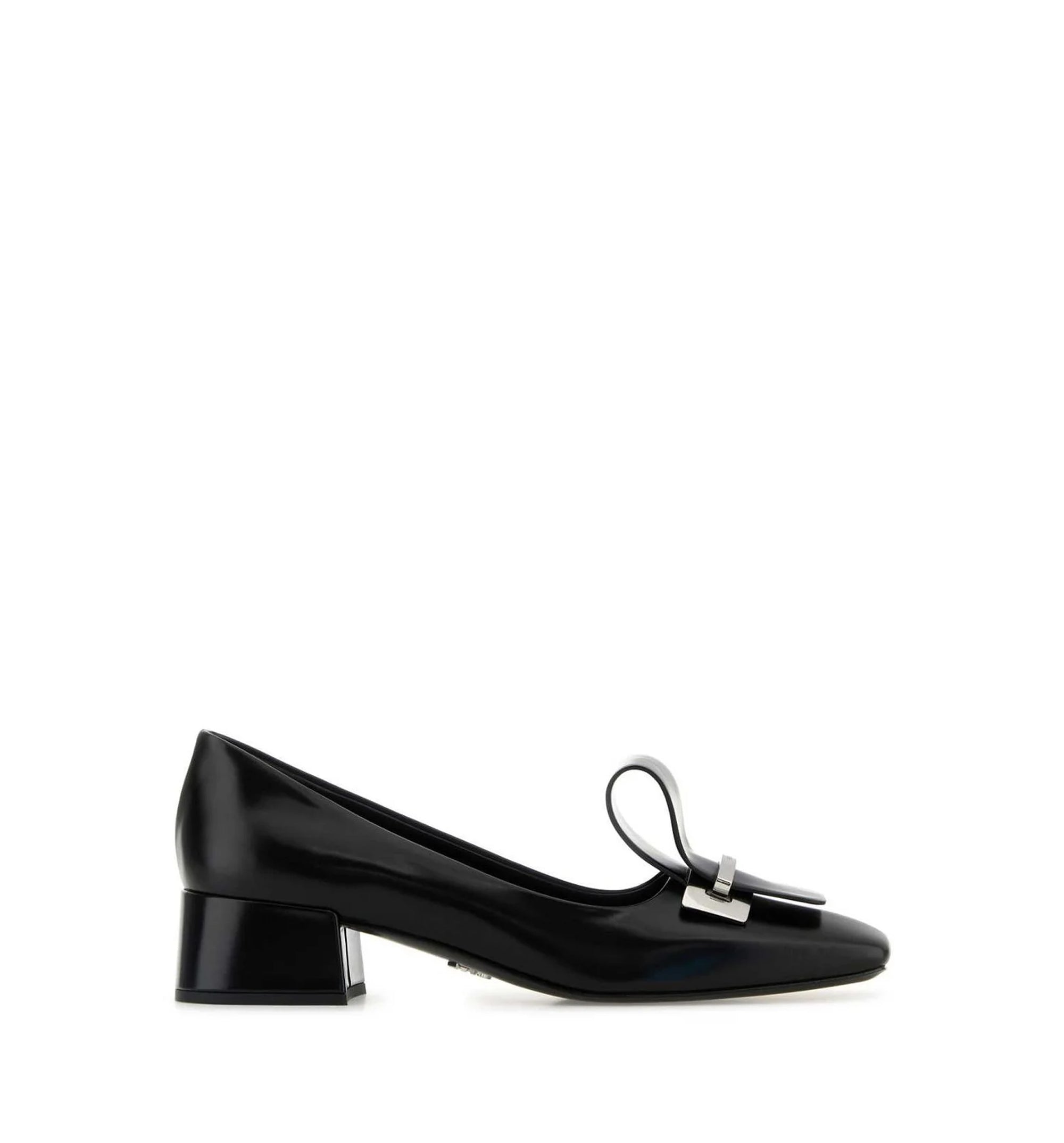 Brushed Leather Pumps