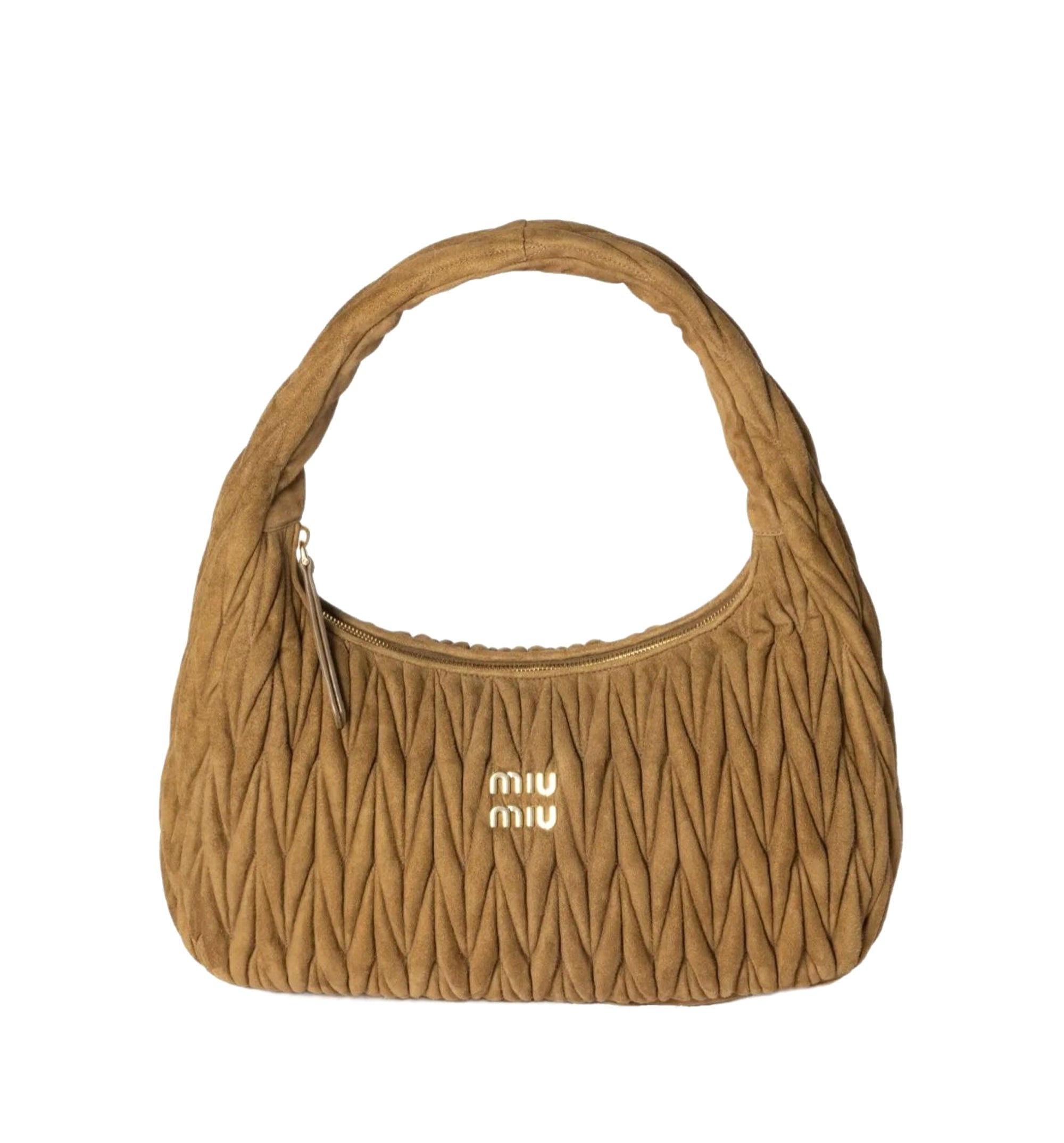 Extra Large Wander Matelassé Suede Bag