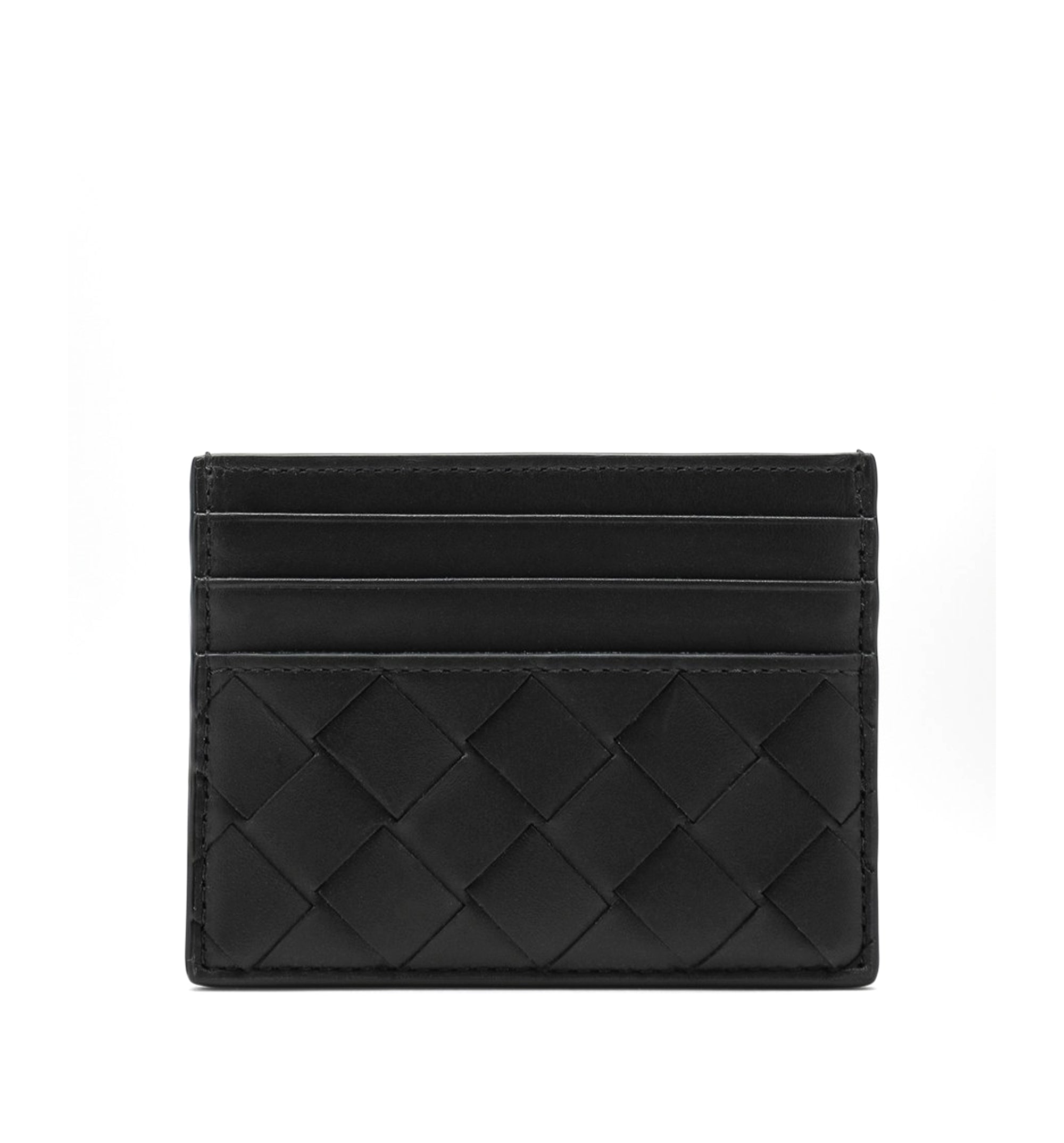 Card Holder with iconic intrecciato