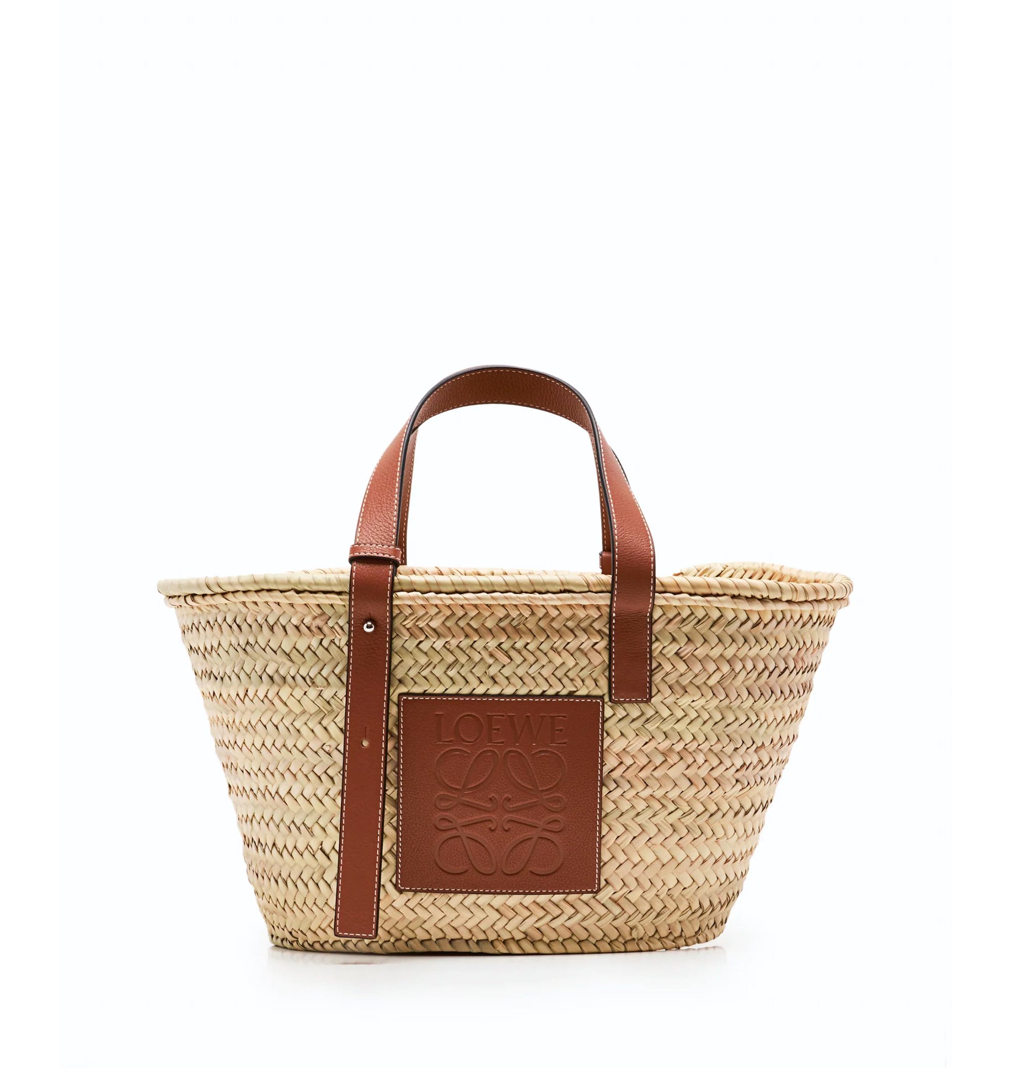 Palm Leaf Basket Bag