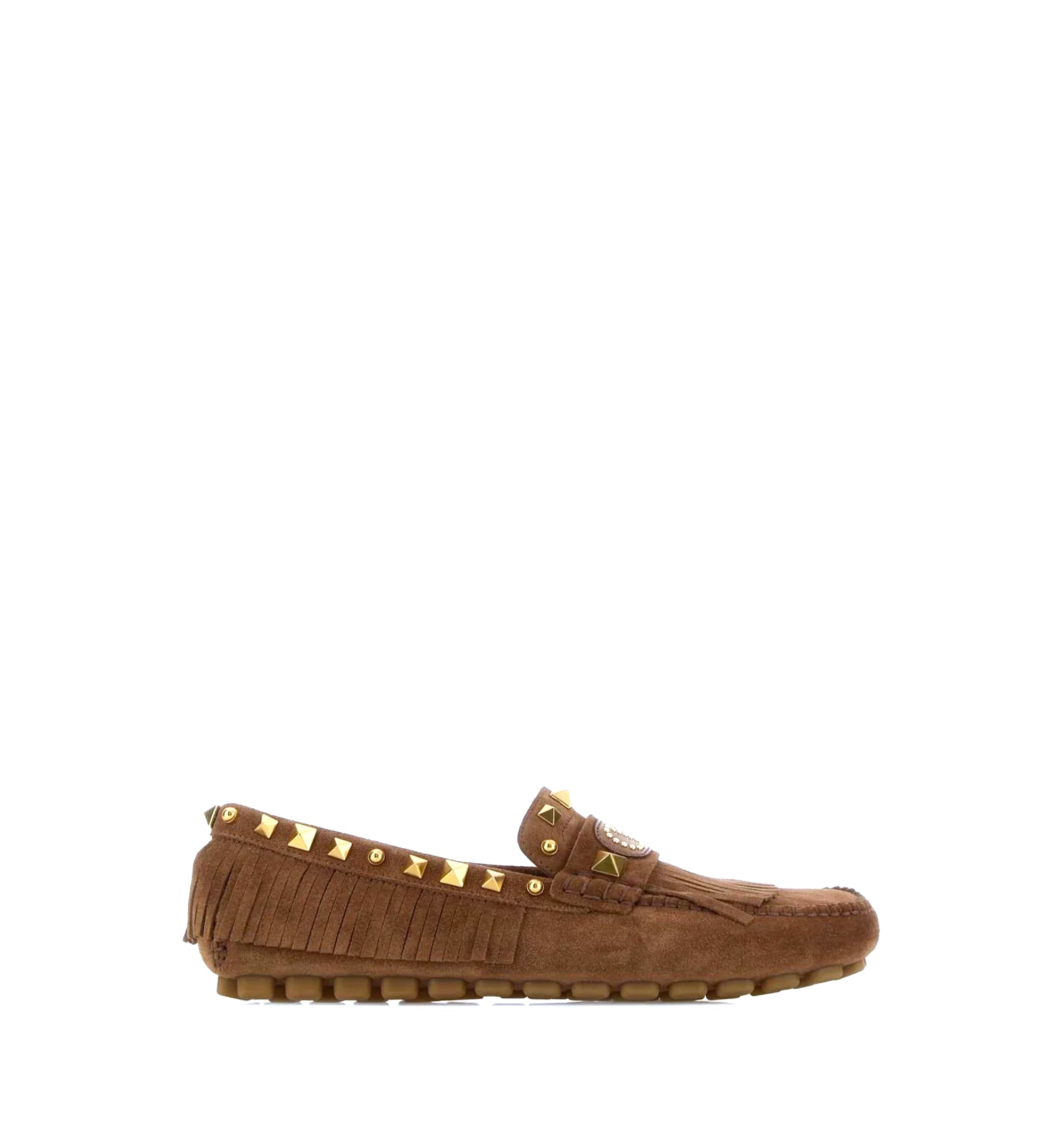 Split-leather Plaster Caster Loafers