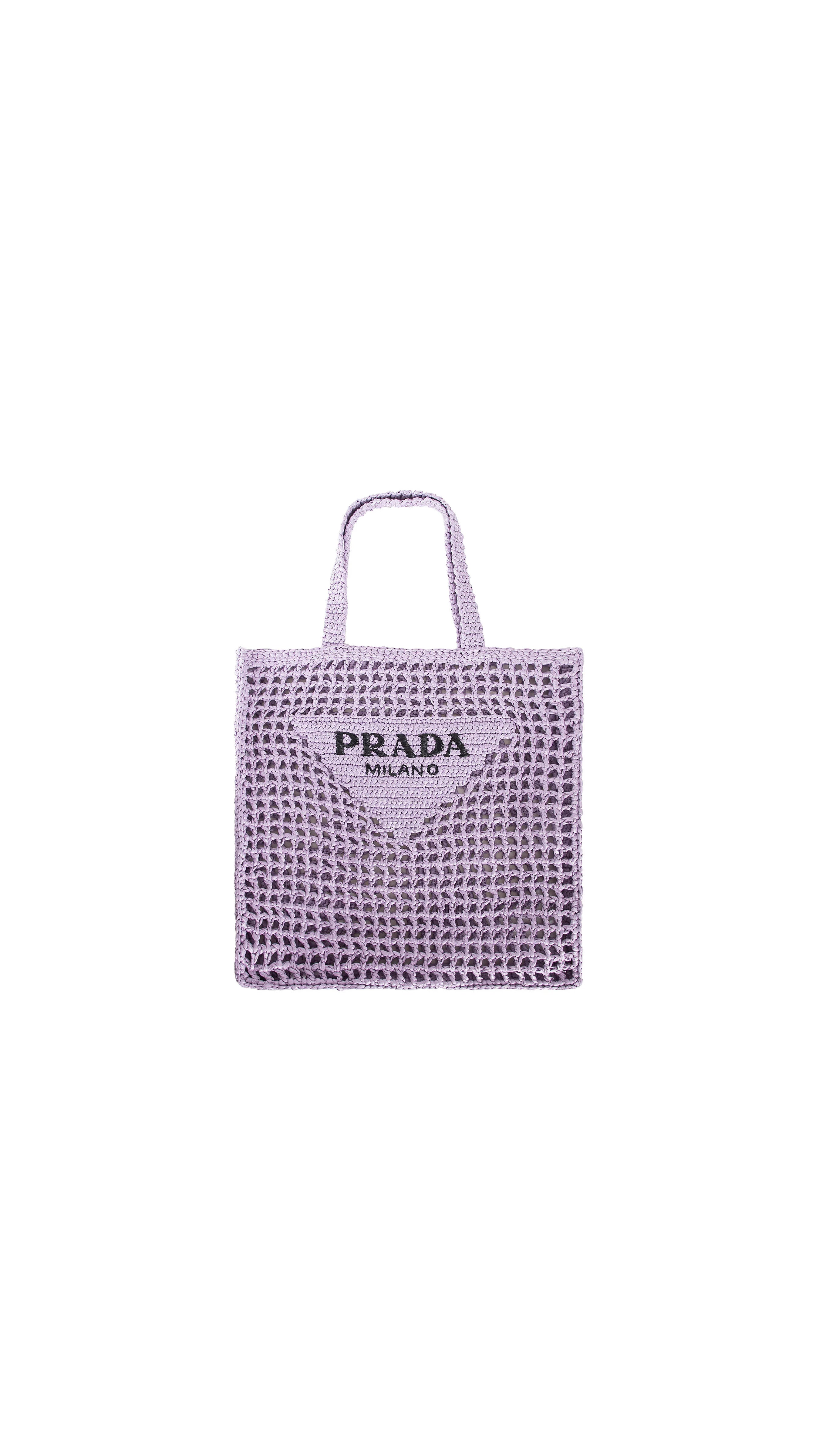 Crochet Tote Bag - Violet
