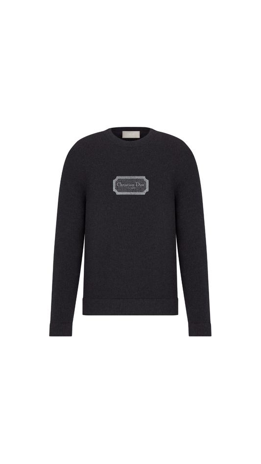 'Christian Dior Couture' Sweater - Black