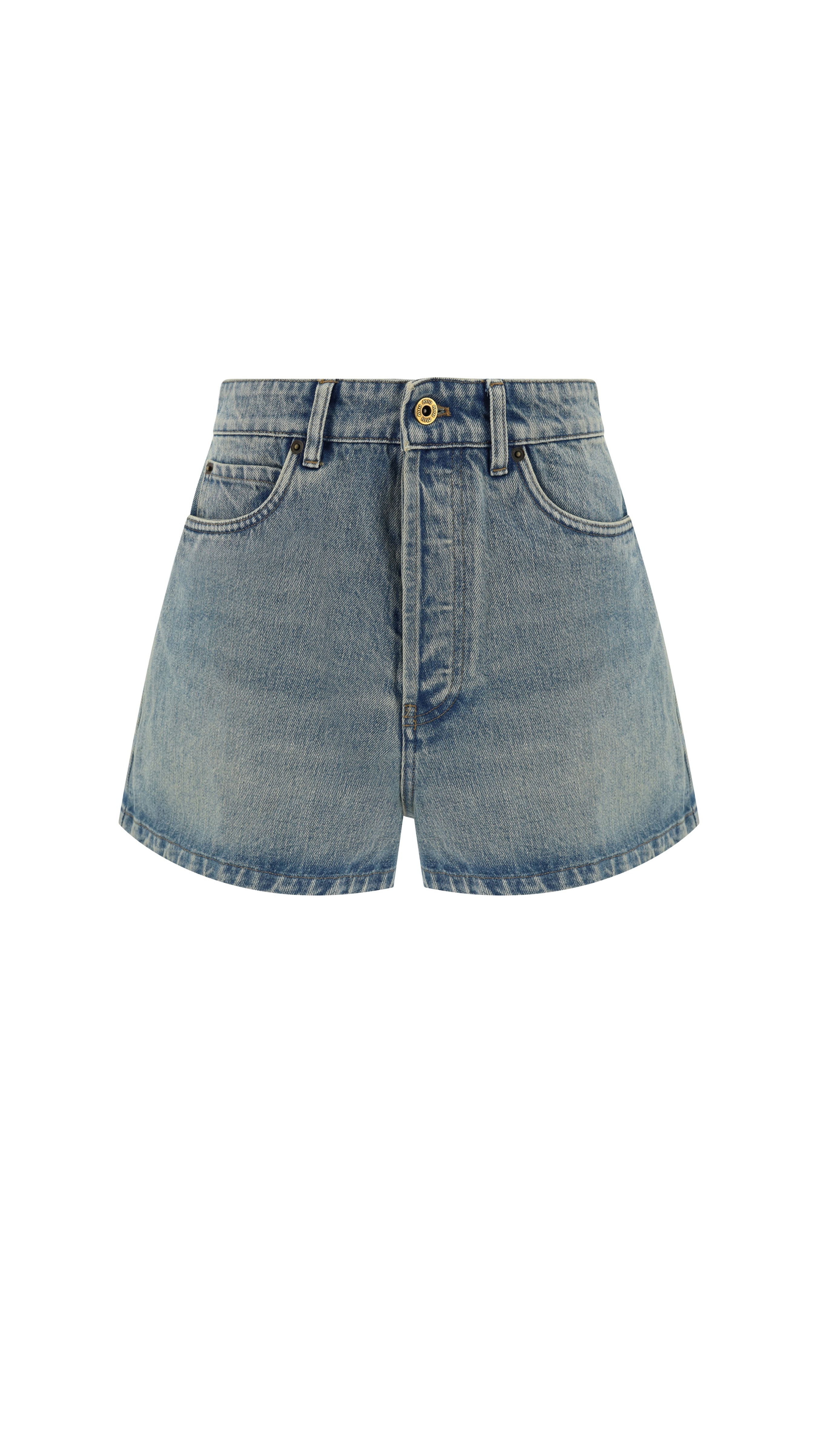 Denim Shorts - Light Blue
