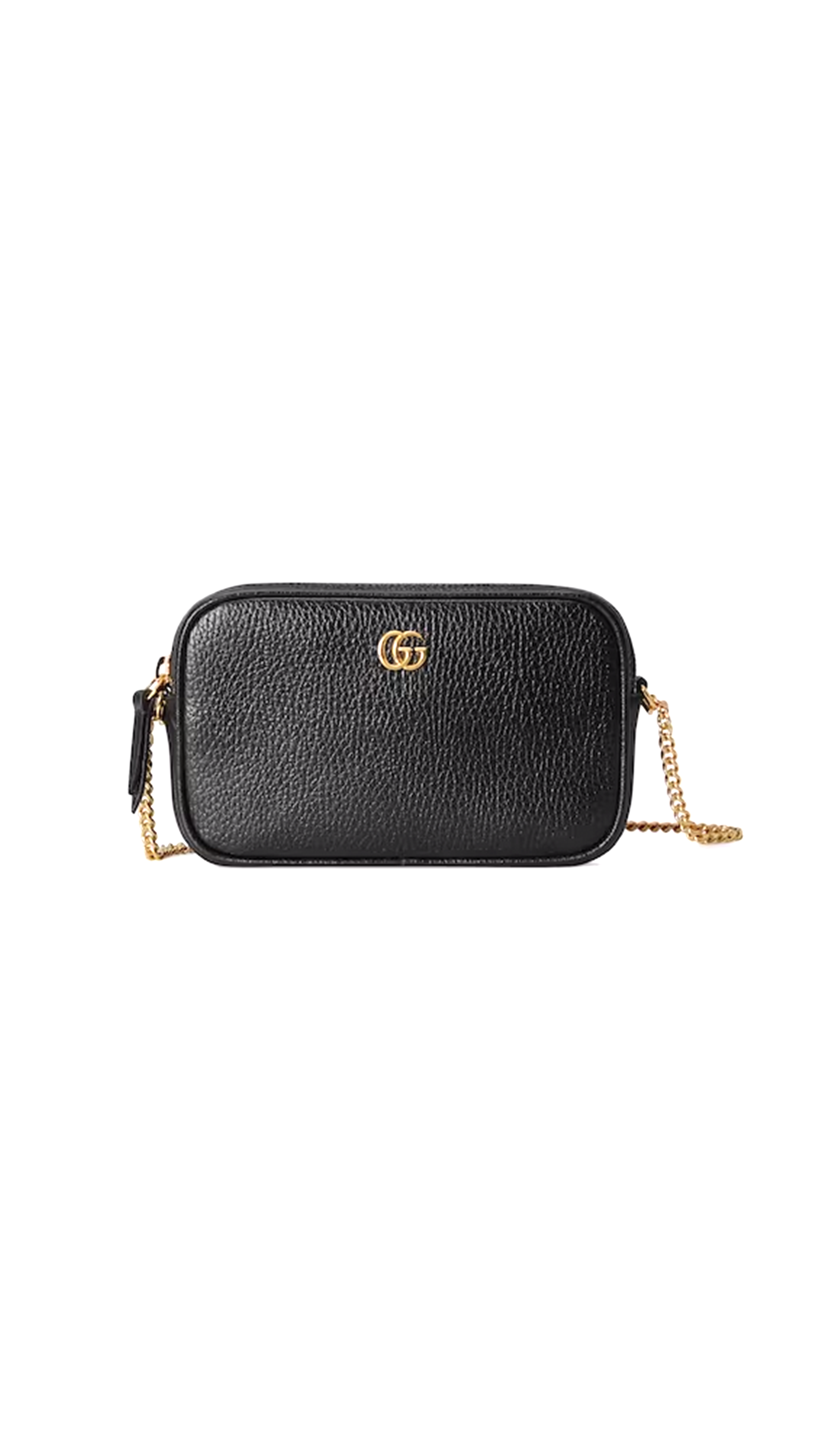 GG Marmont Mini Shoulder Bag - Black