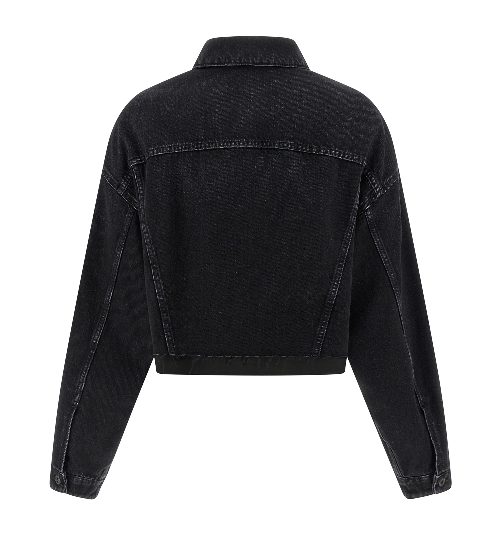 Frayed Denim Jacket