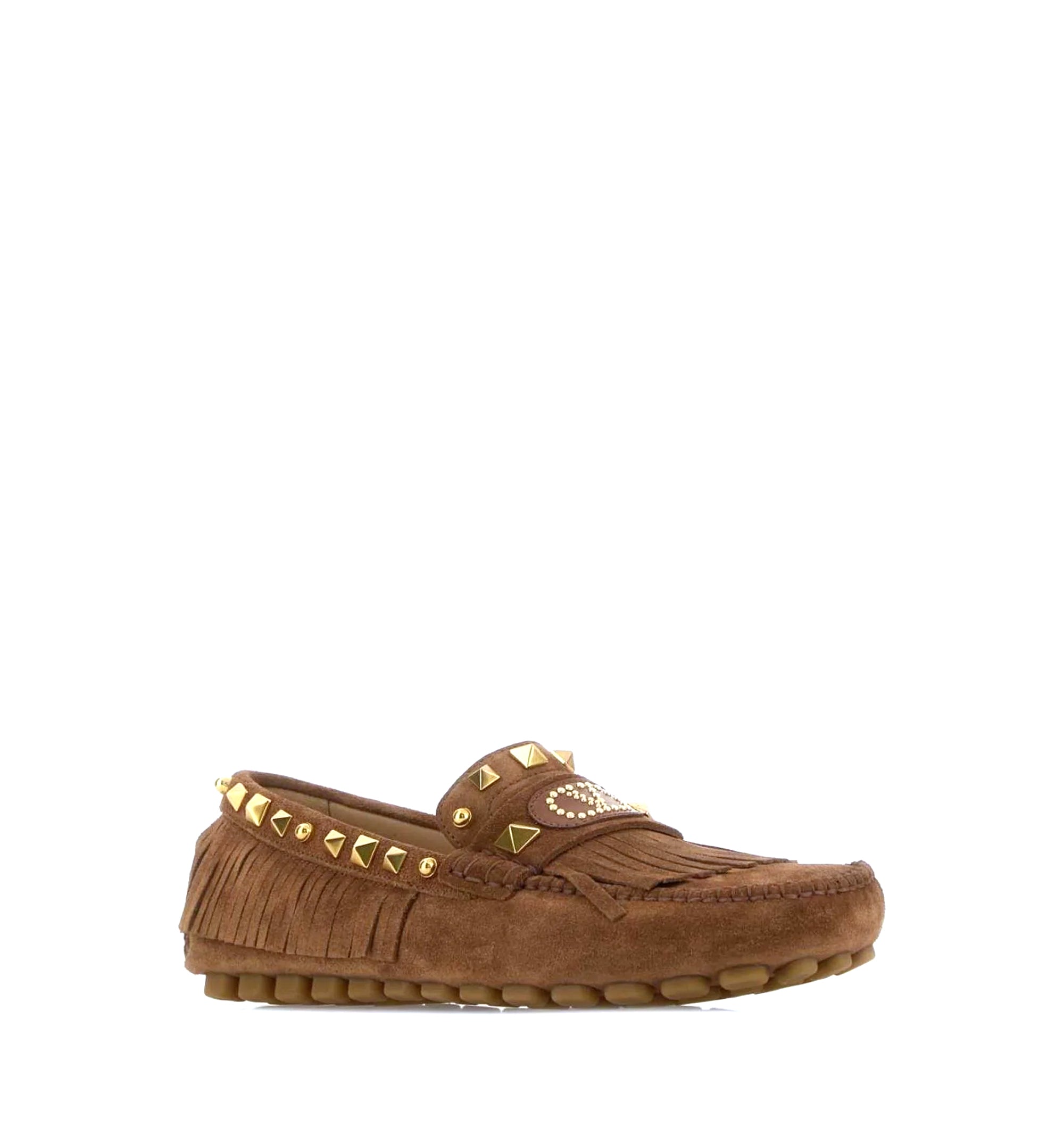 Split-leather Plaster Caster Loafers
