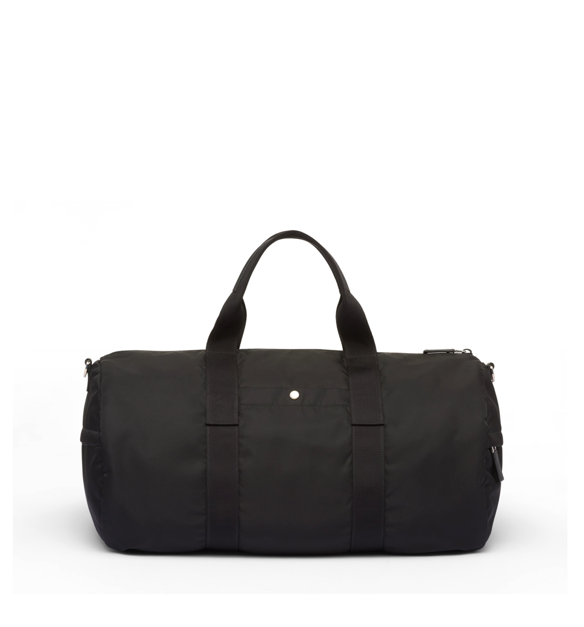 Re-Nylon and Saffiano Leather Duffle Bag